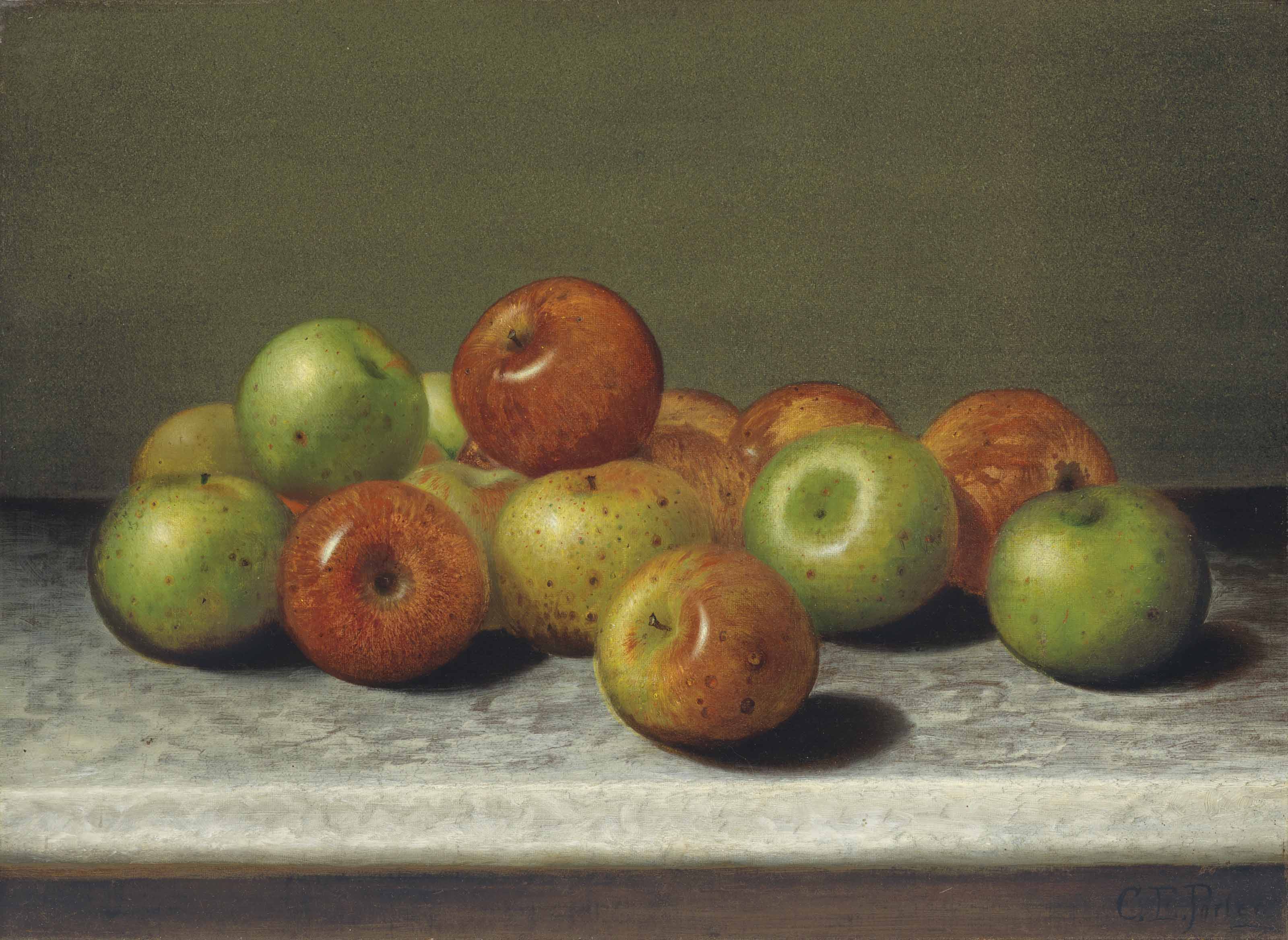 Charles Ethan Porter (18471923), Apples Christie’s
