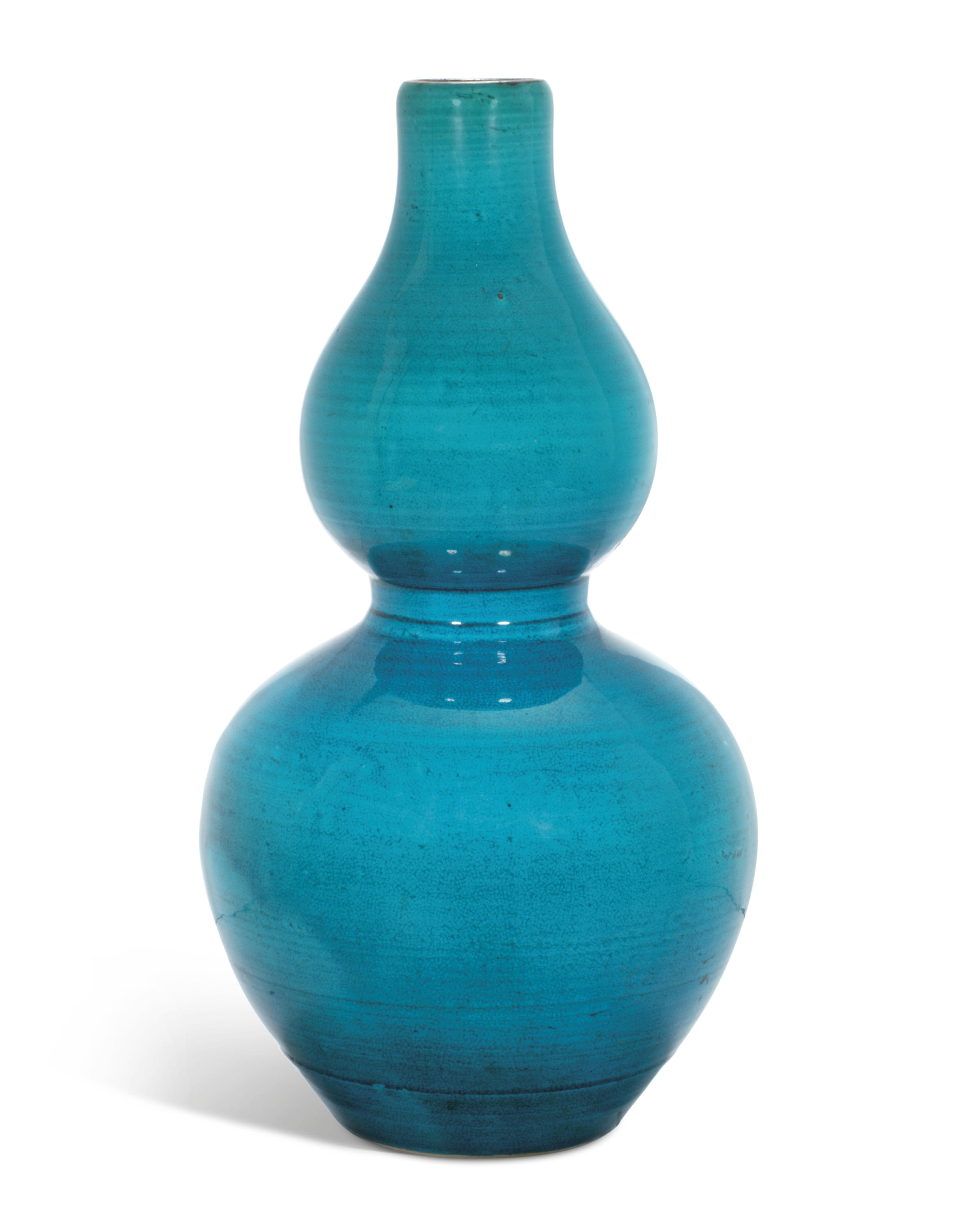 清康熙孔雀蓝釉葫芦瓶, KANGXI PERIOD (1662-1722) | Christie's