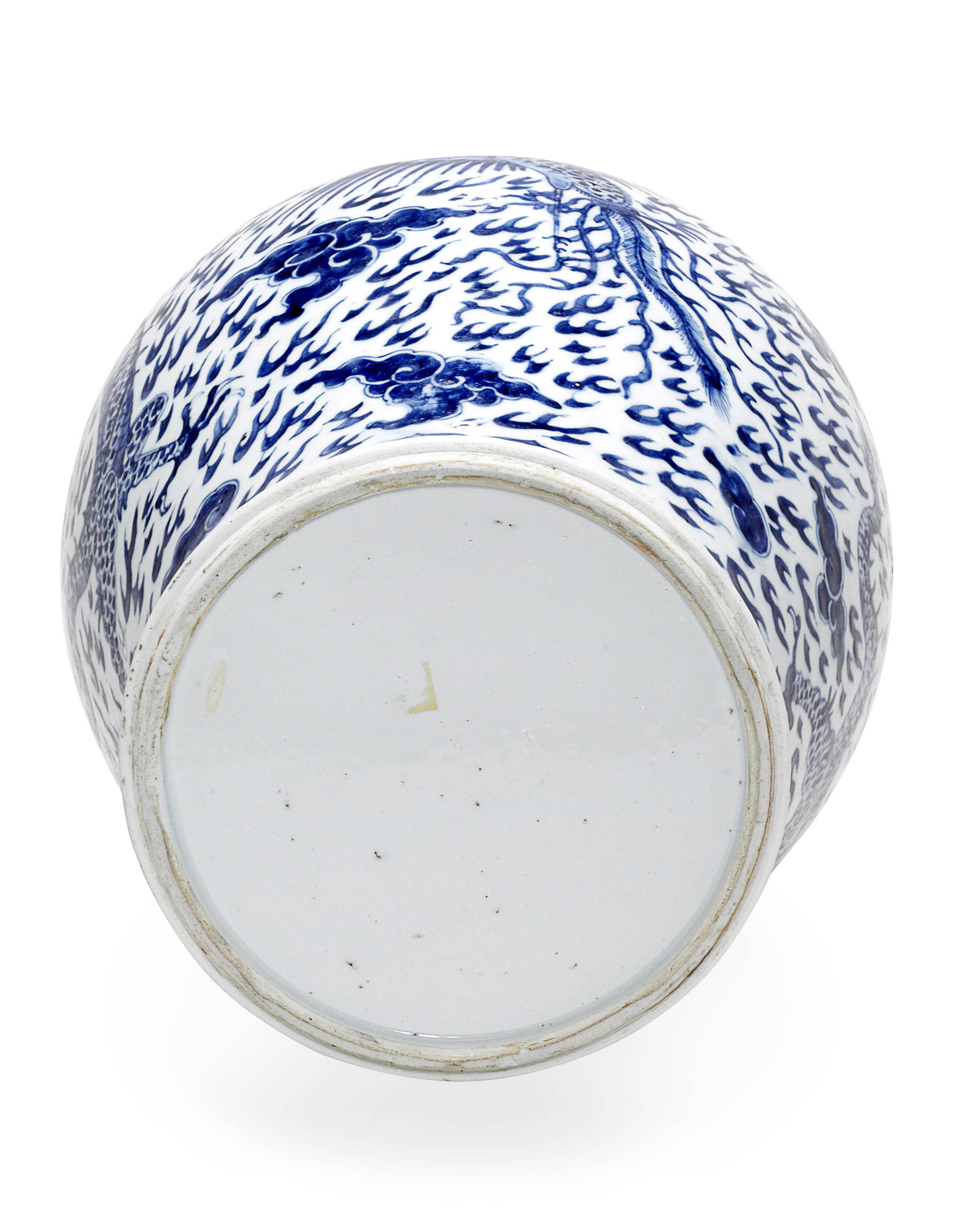清十九世纪青花龙凤纹罐, 19TH CENTURY | Christie's