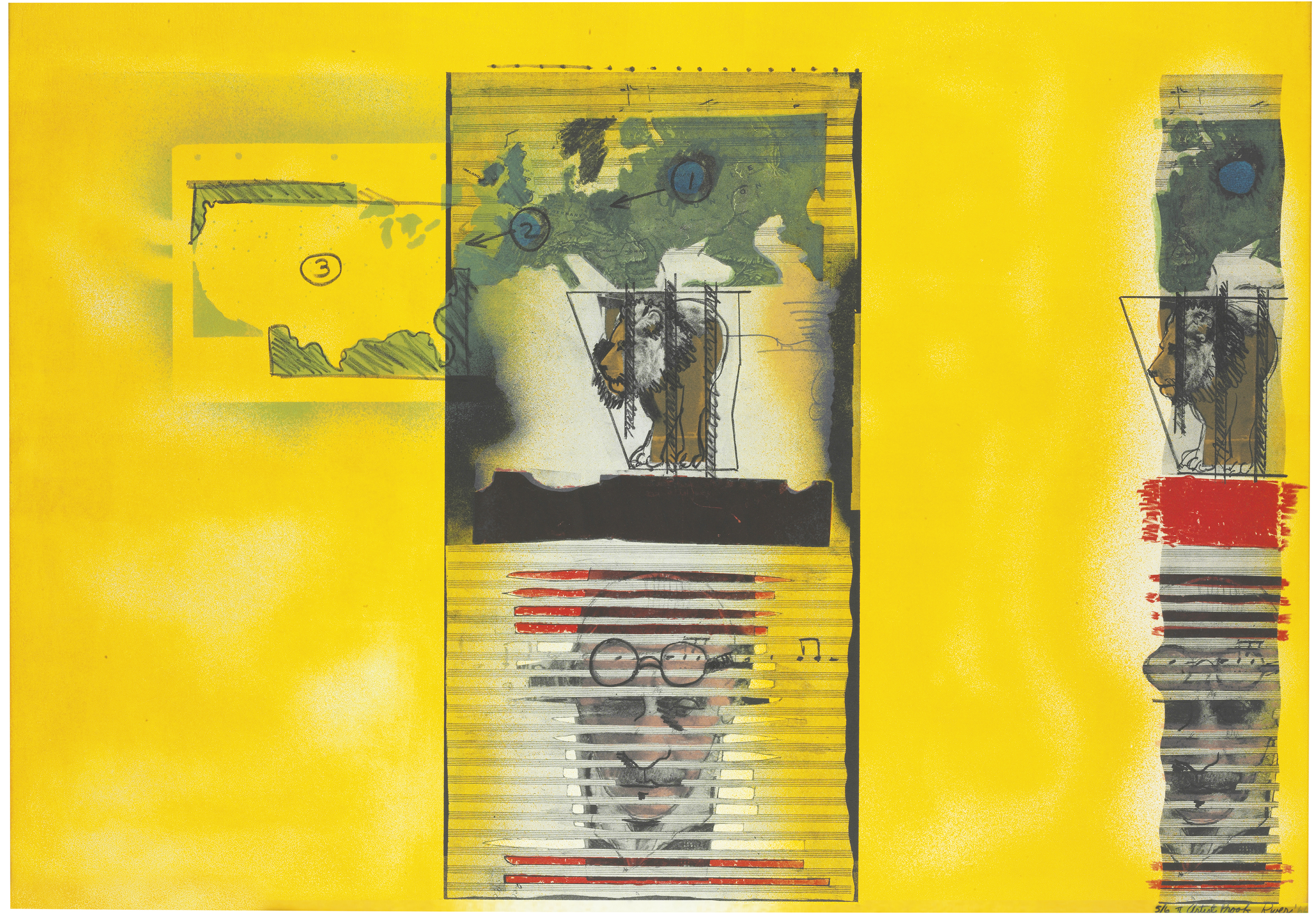 LARRY RIVERS (1923-2002), Smithsonian Institute - National Collection ...