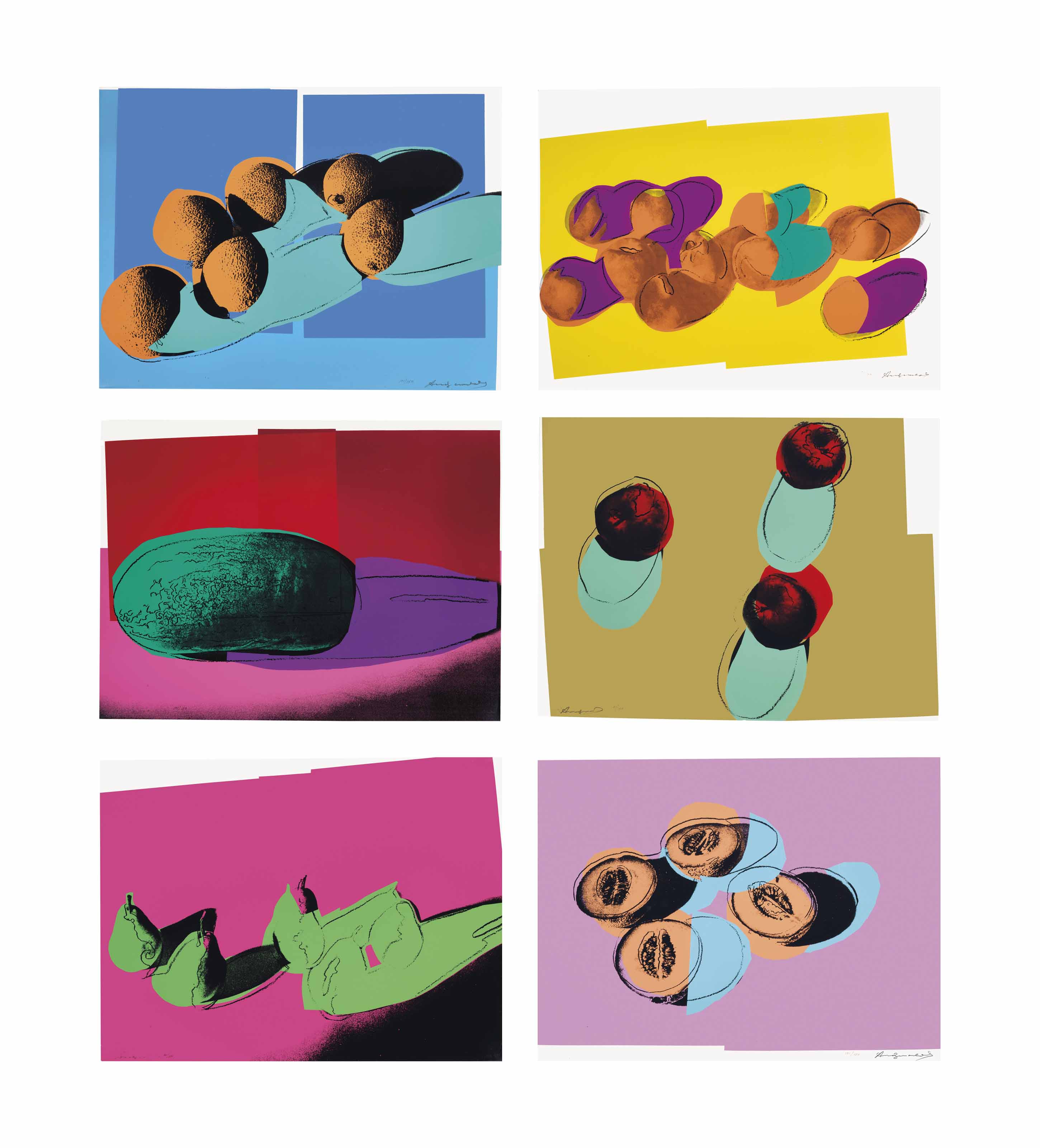 ANDY WARHOL (1928-1987), Space Fruit: Still Lifes | Christie’s