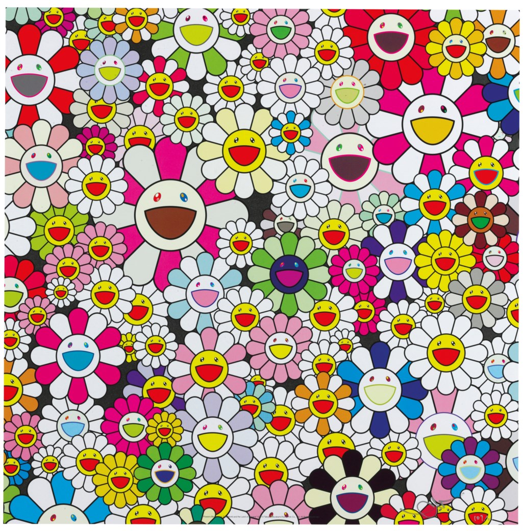 TAKASHI MURAKAMI (B. 1962), Flowers Blooming in This World ...