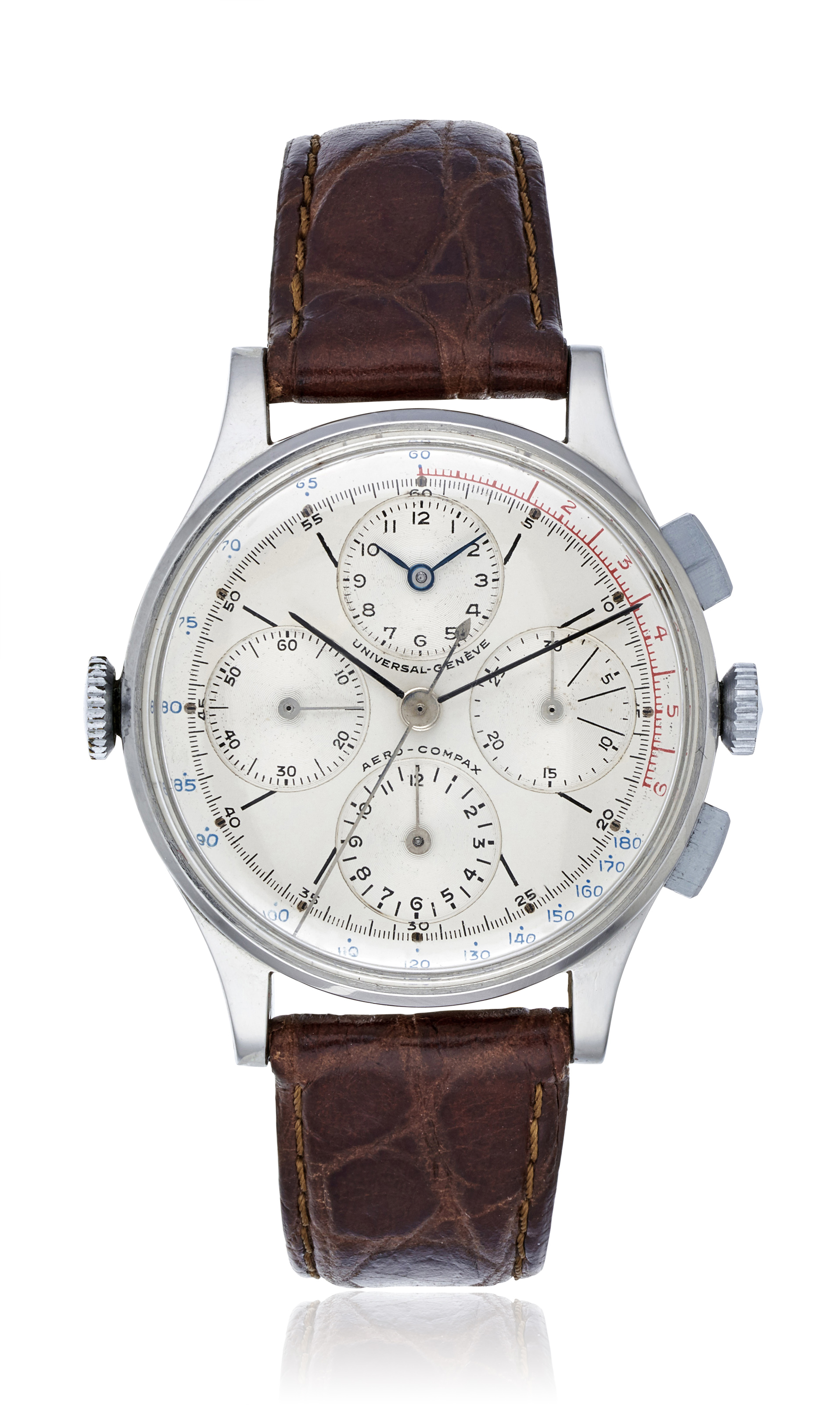 UNIVERSAL GENÈVE, AERO-COMPAX, 22414, Christie's