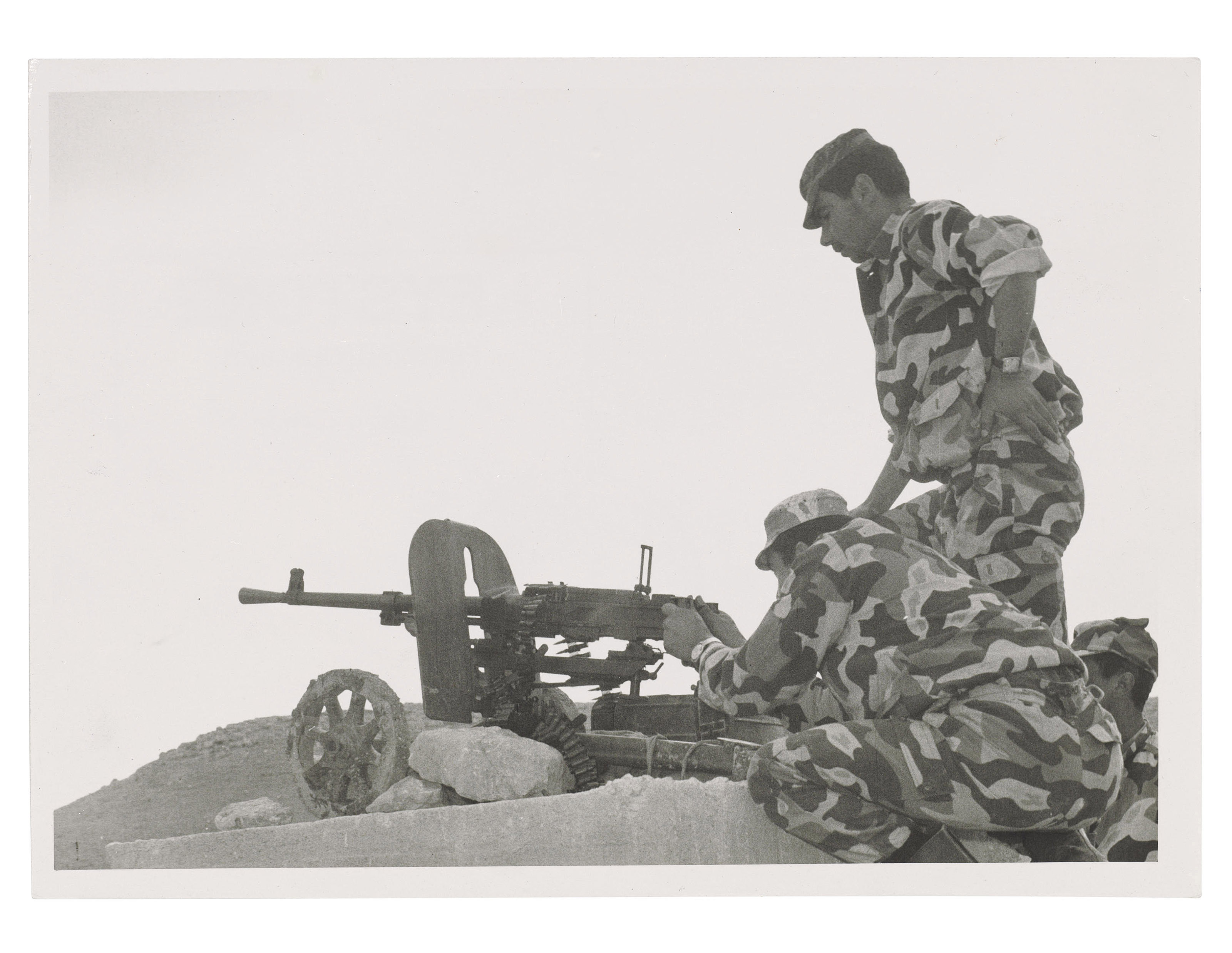 13 PRESS PHOTOGRAPHS, DATED 1969-1970, PALESTINE LIBERATION ARMY (PLA