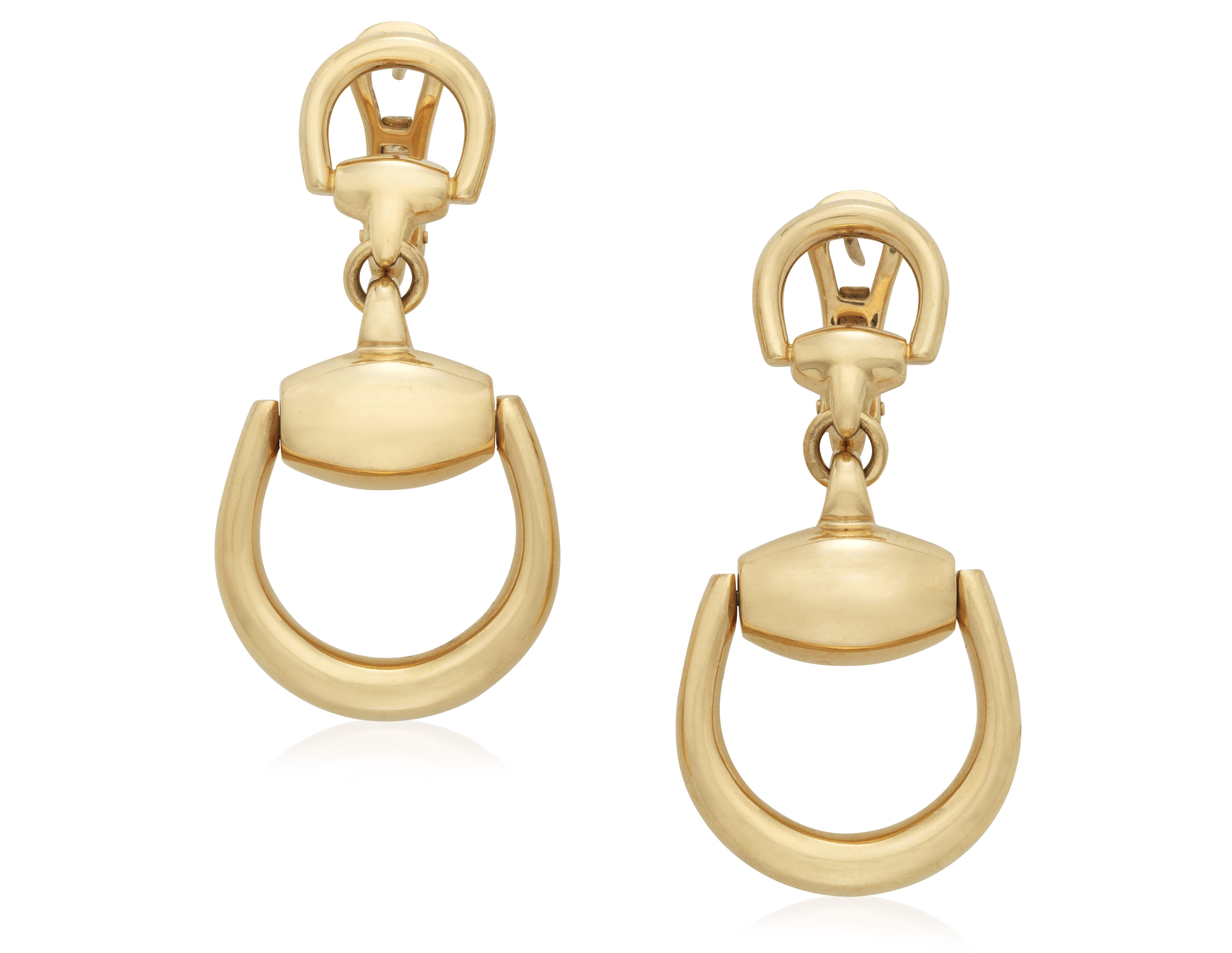 Gucci horsebit earrings on sale