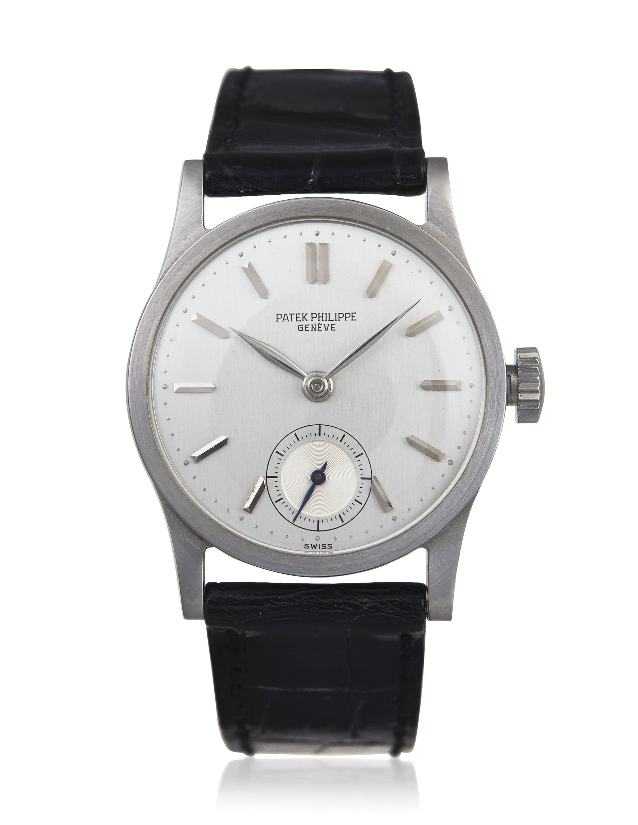 PATEK PHILIPPE STEEL CALATRAVA MEN S WRISTWATCH REF. 96