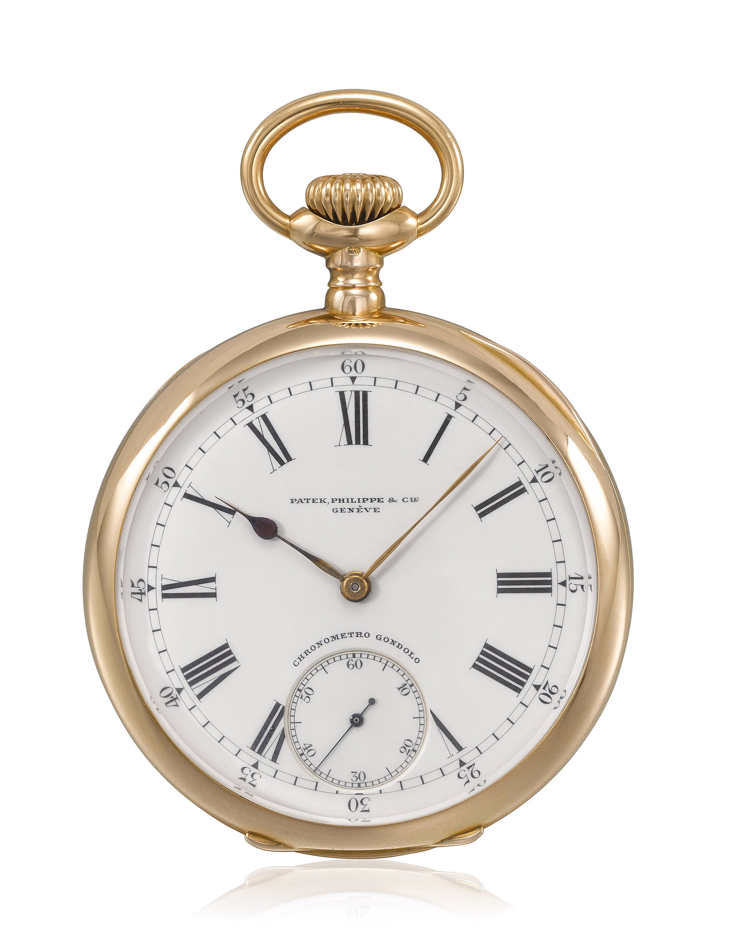 PATEK PHILIPPE CHRONOMETRO GONDOLO POCKET WATCH, Christie’s