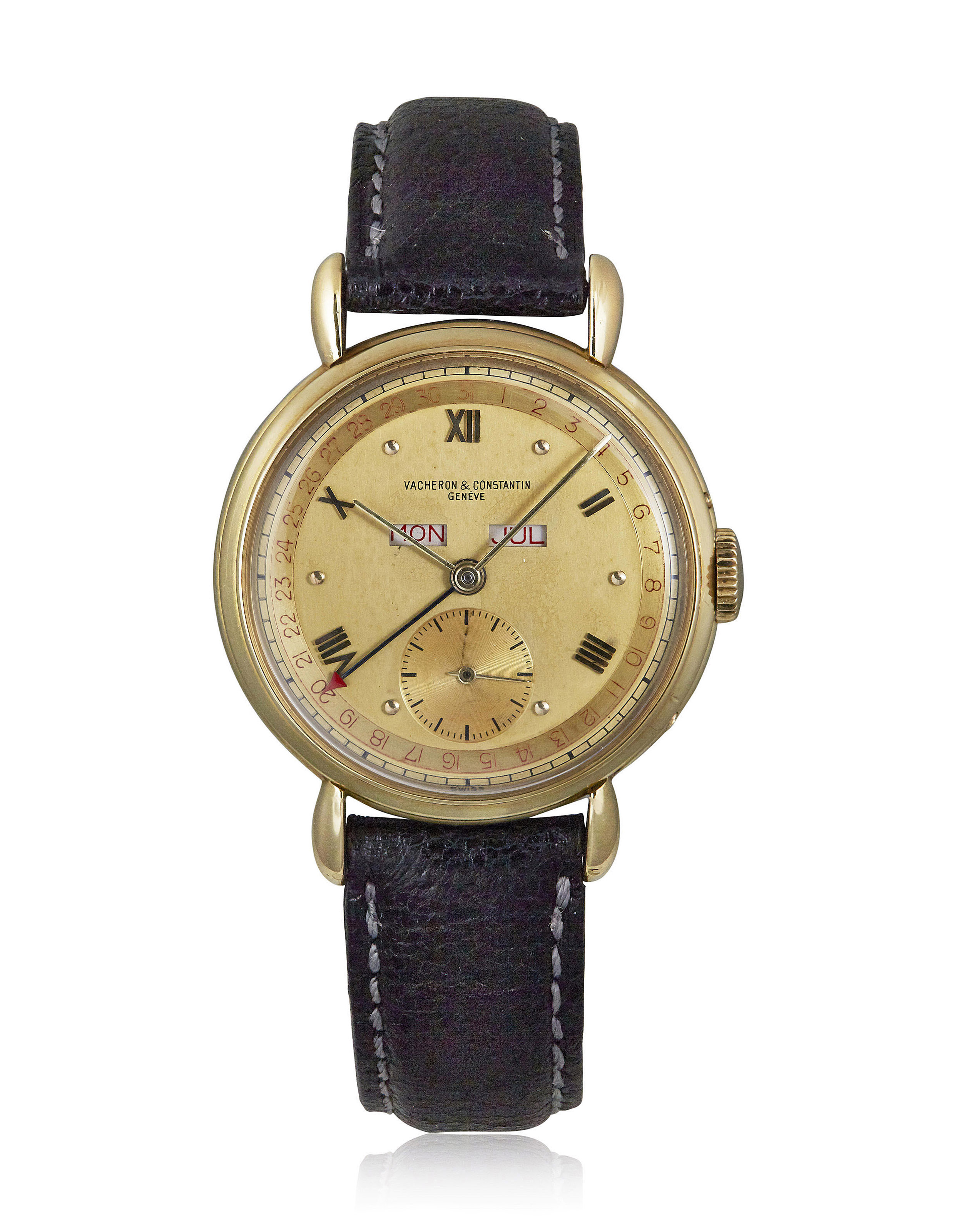 VACHERON CONSTANTIN TRIPLE DATE CALENDAR MEN´S WRISTWATCH REF 4241