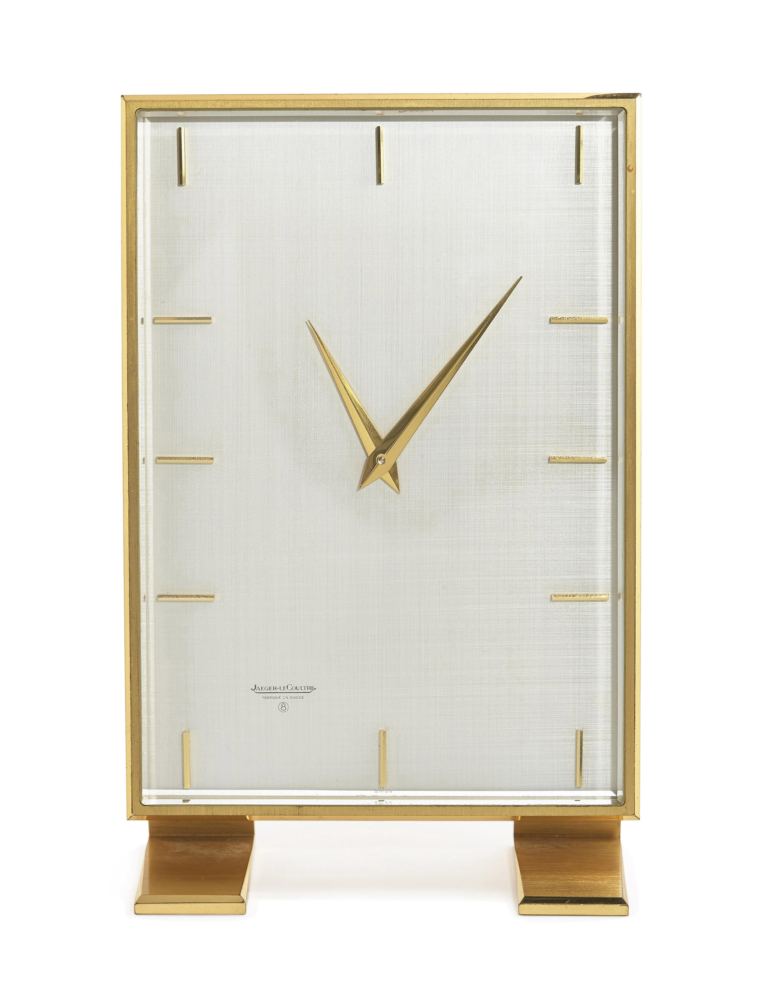 JAEGER LECOULTRE, EIGHTDAY TABLE CLOCK, REF. 448, Christie’s