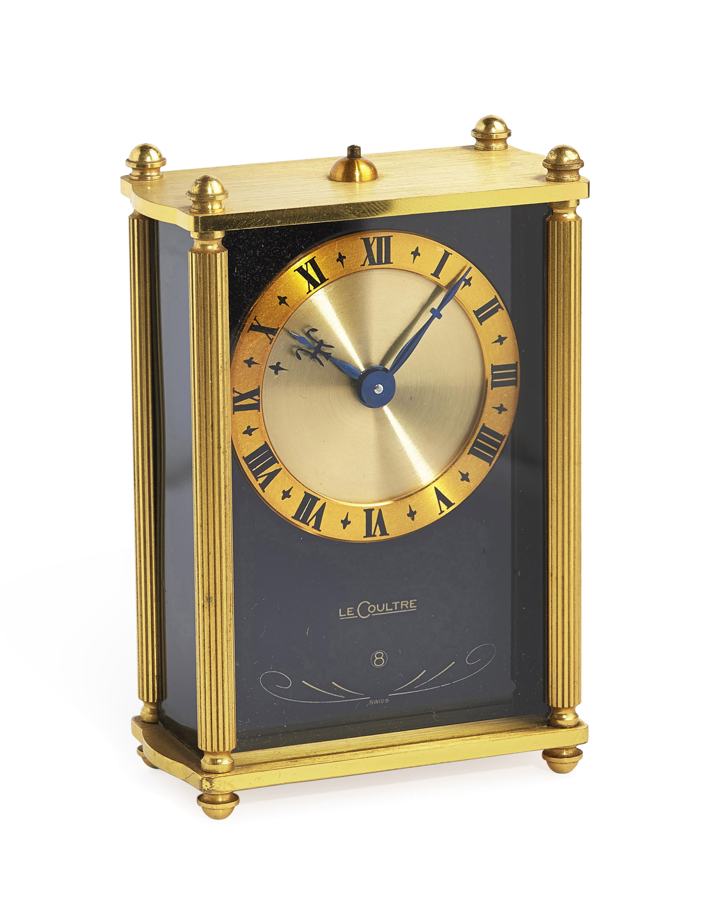 LECOULTRE, EIGHTDAY MUSIC ALARM CLOCK, REF. 59, Christie’s