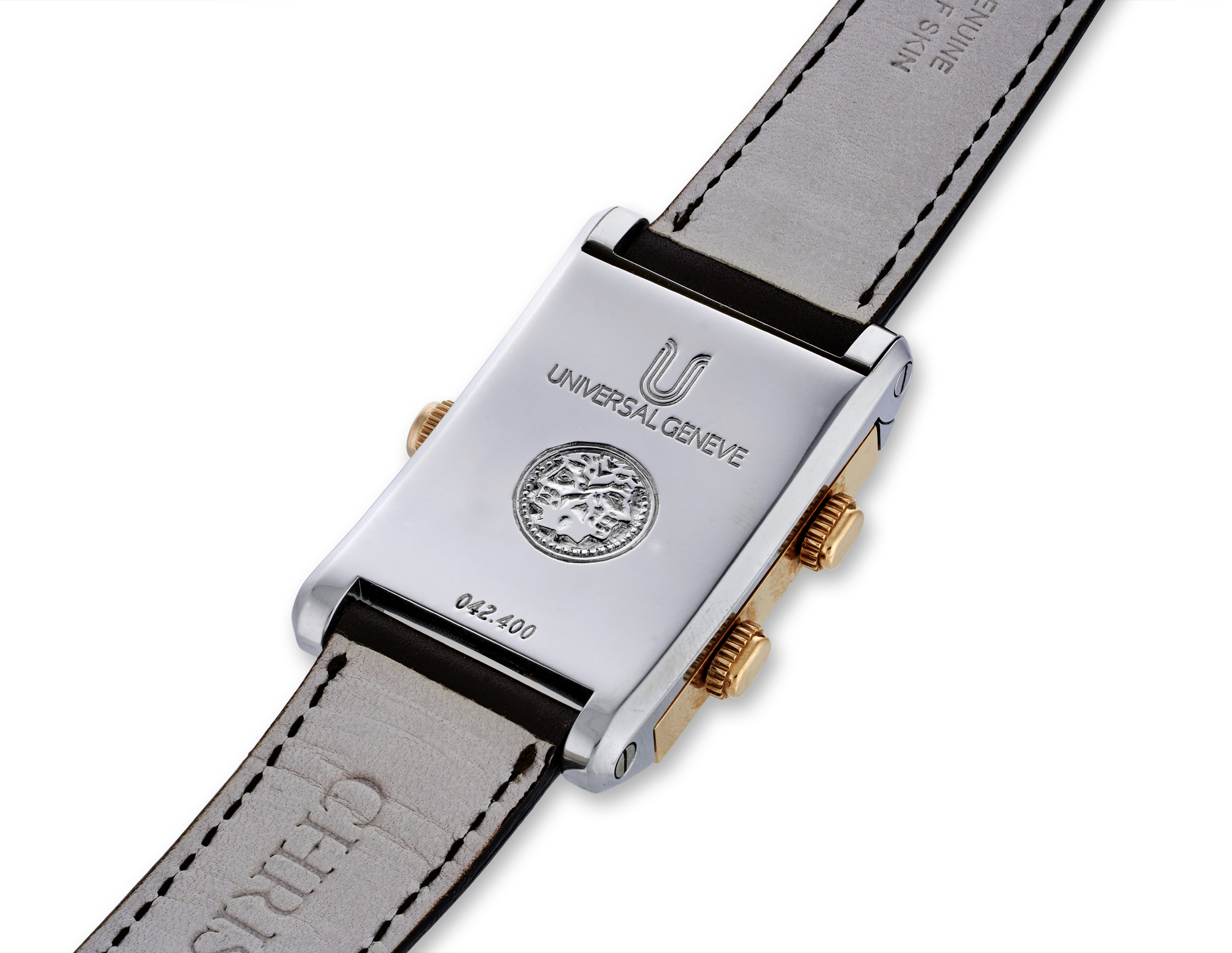 UNIVERSAL GENEVE GOLDEN JANUS CABRIOLET REF. 042.400 Christie s