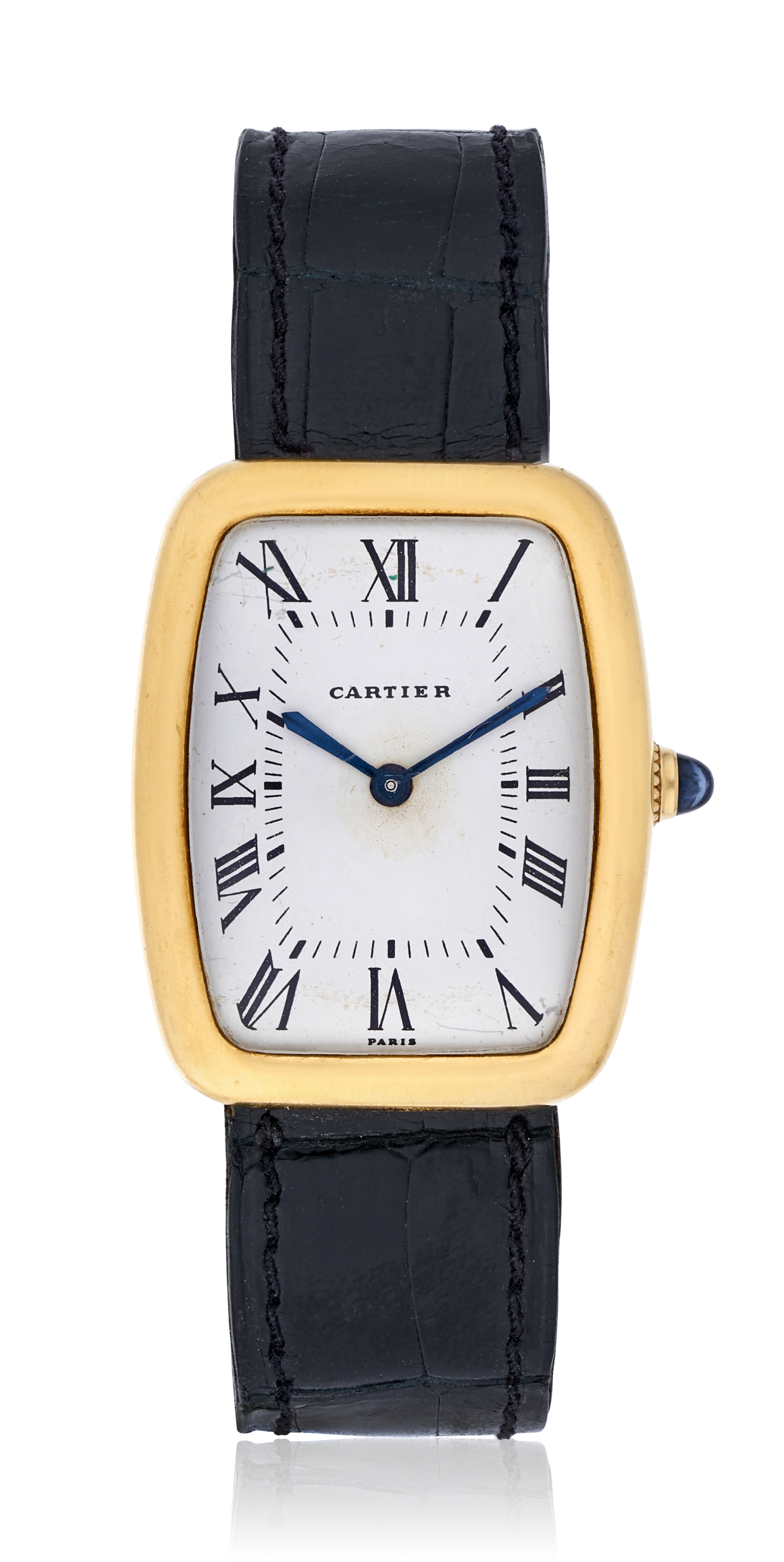CARTIER, TONNEAU INCURVE WRISTWATCH, | Christie's