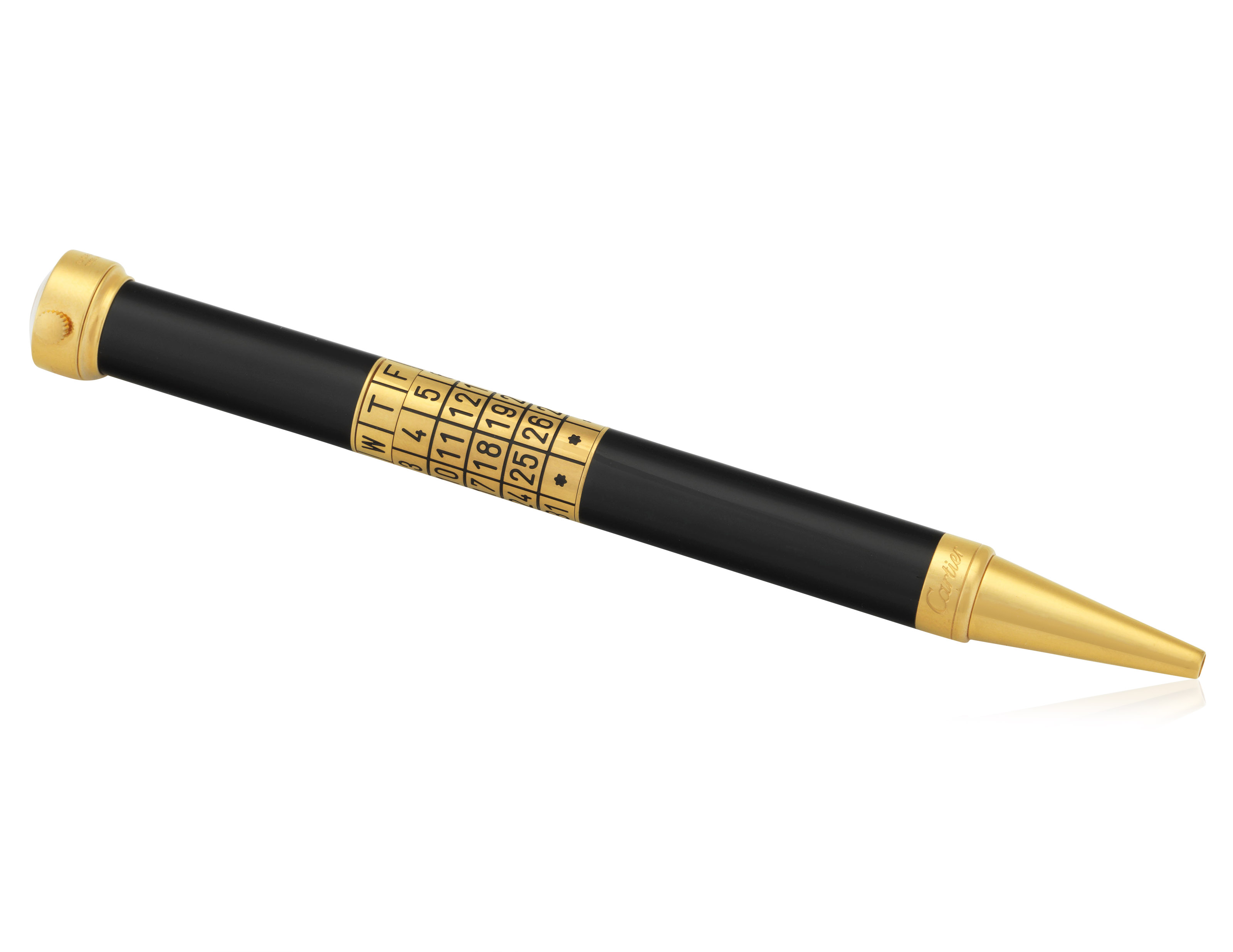 CARTIER, PEN WATCH WITH CALENDAR, LIMITED EDITION, | Christie's