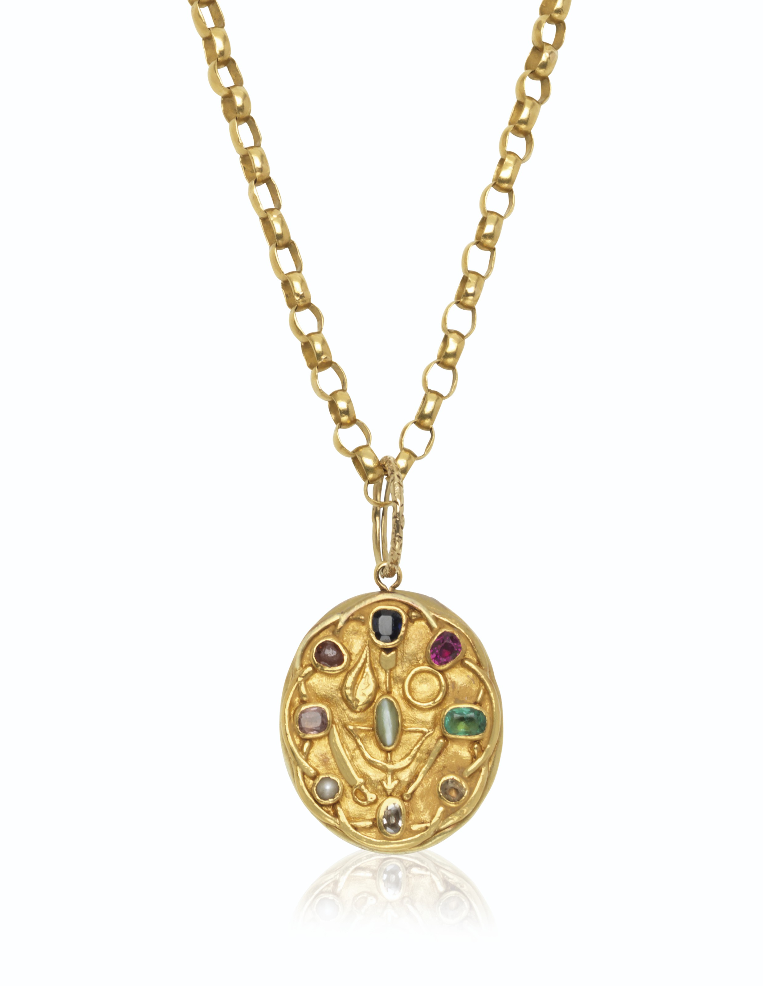 MULTIGEM LOCKET PENDANT, Christie’s
