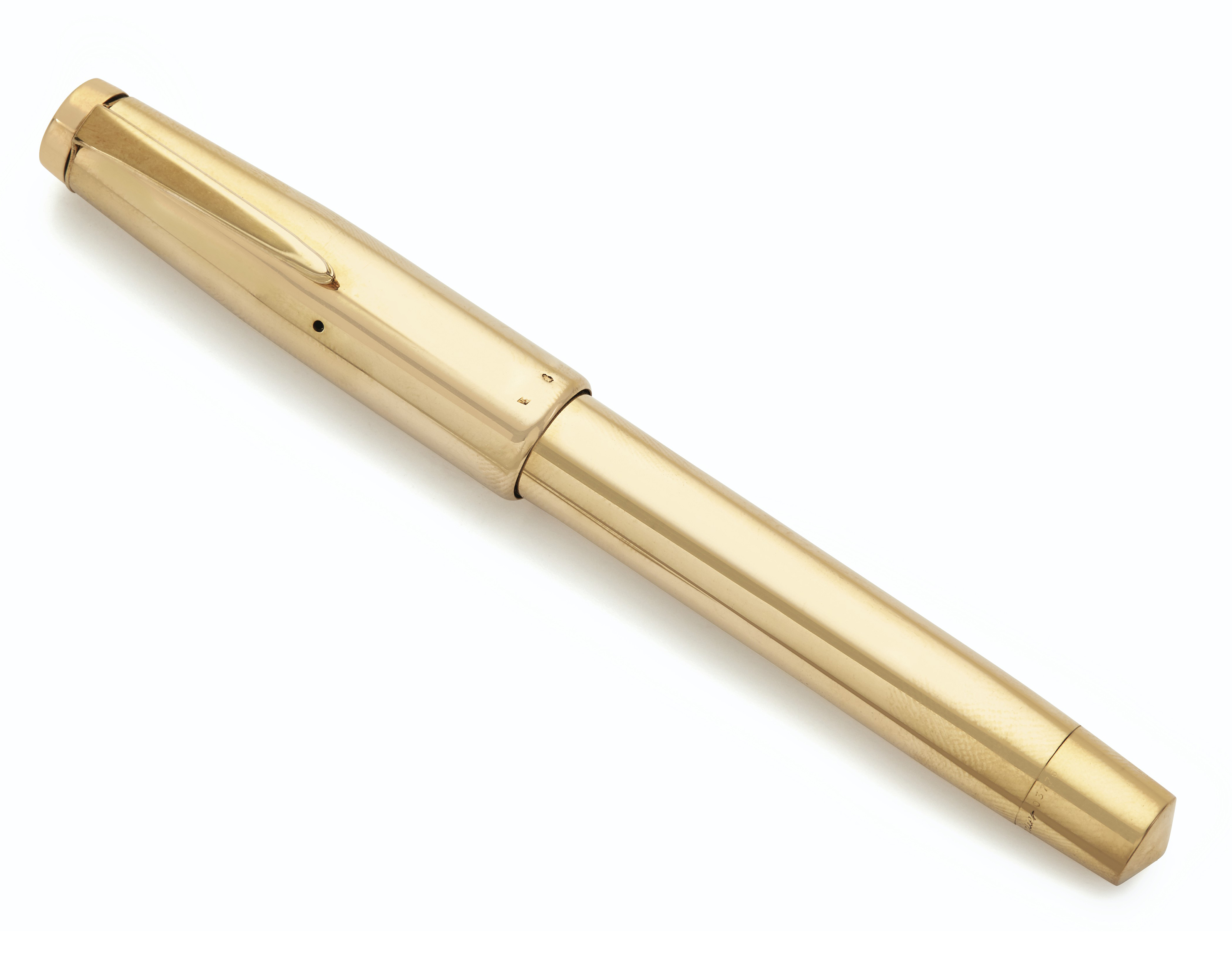 CARTIER GOLD FOUNTAIN PEN, | Christie's