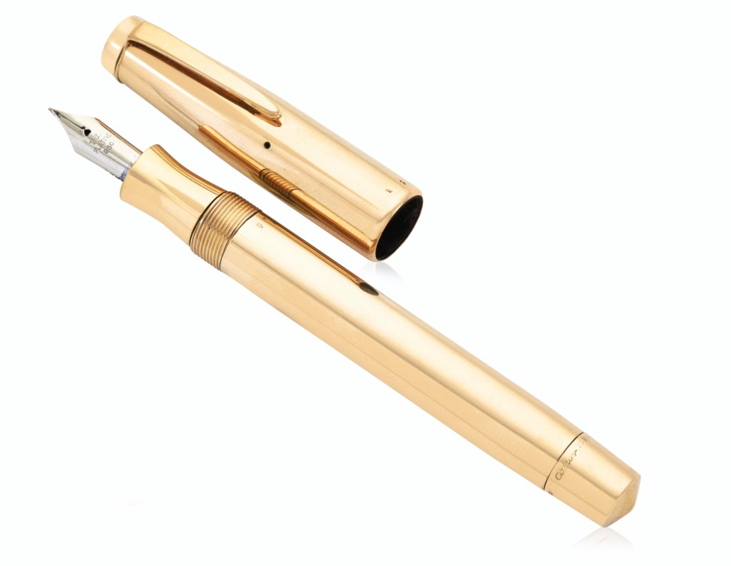 CARTIER GOLD FOUNTAIN PEN, Christie’s