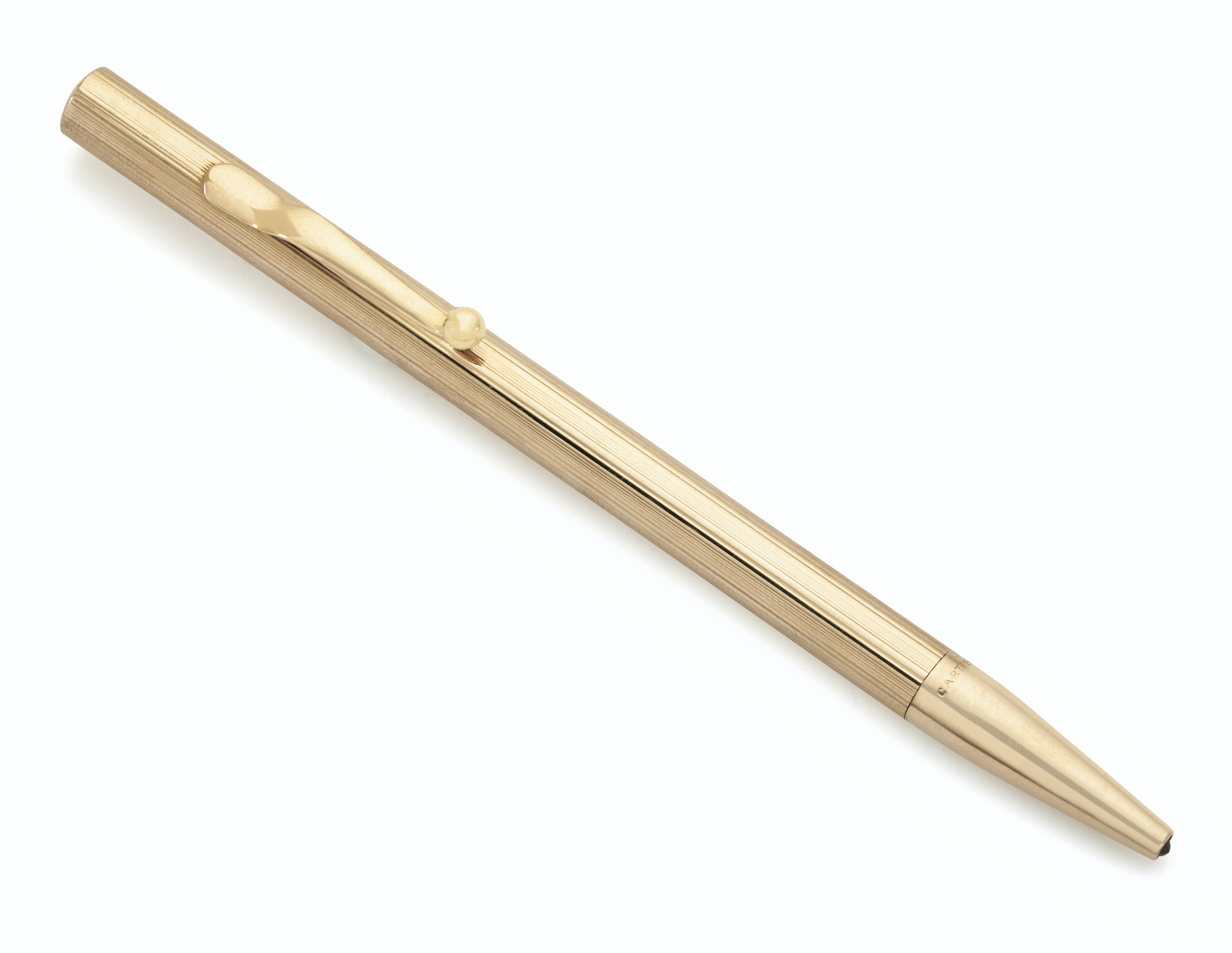 CARTIER GOLD MECHANICAL PENCIL, Christie's