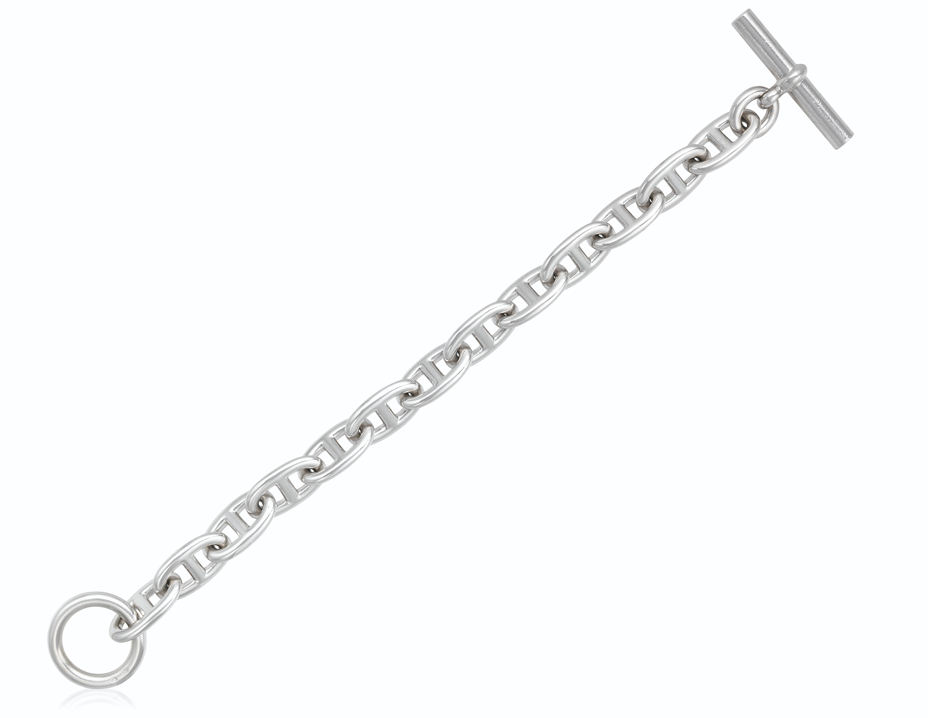 Bracelet Torsadé Hermès - Occasion - Modèle élégant Et Intemporel