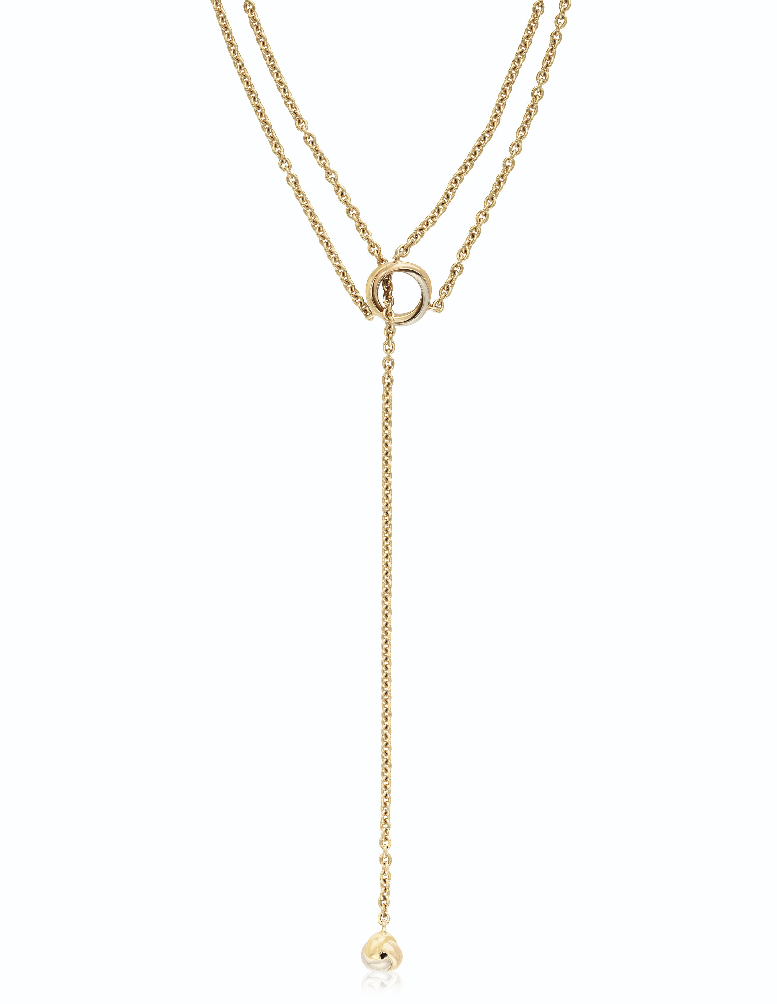 CARTIER 'TRINITY' TRIGOLD NECKLACE, Christie’s