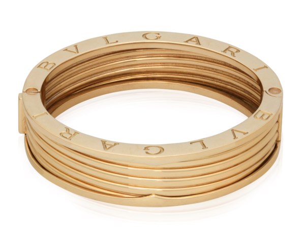 BULGARI GOLD BANGLE BRACELET, Christie's