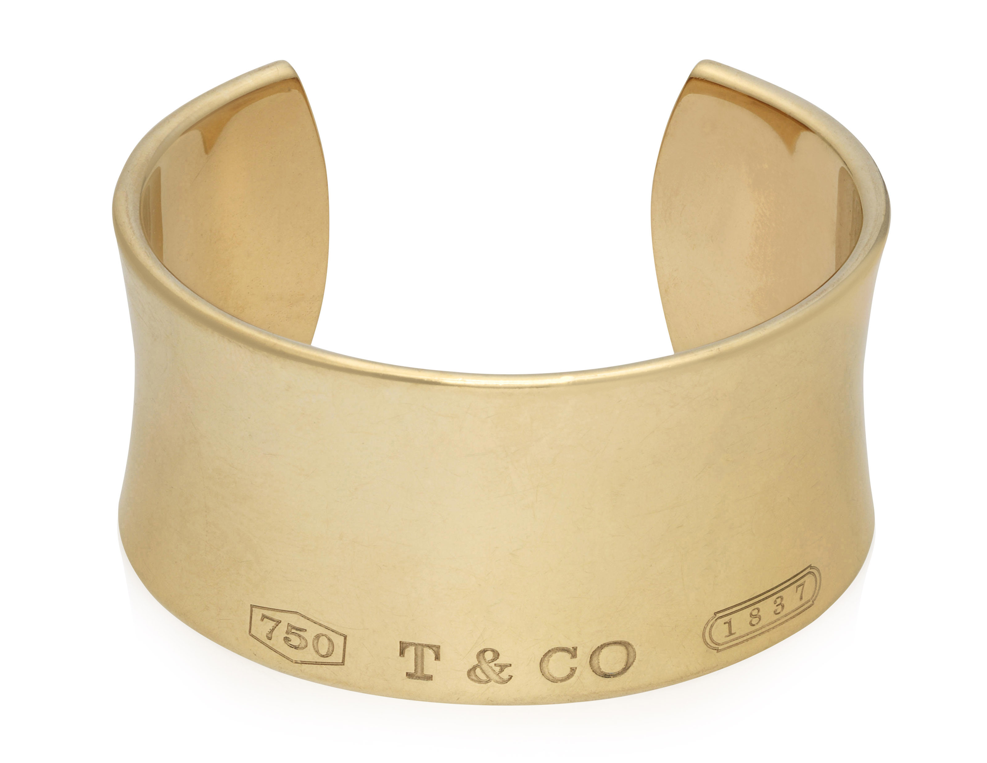 Tiffany & co 1837 silver cuff bracelet