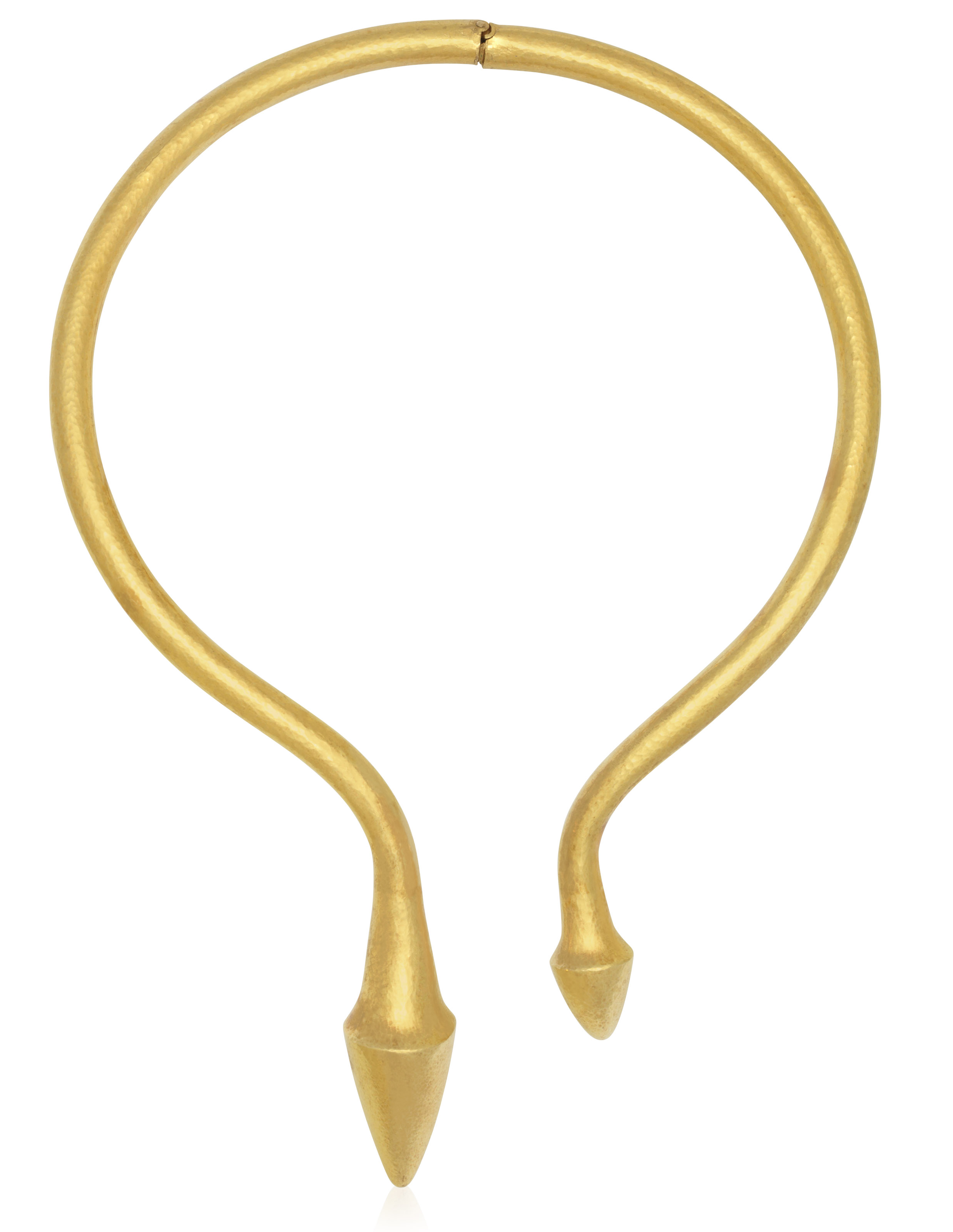 LALAOUNIS HAMMERED GOLD COLLAR NECKLACE, Christie’s