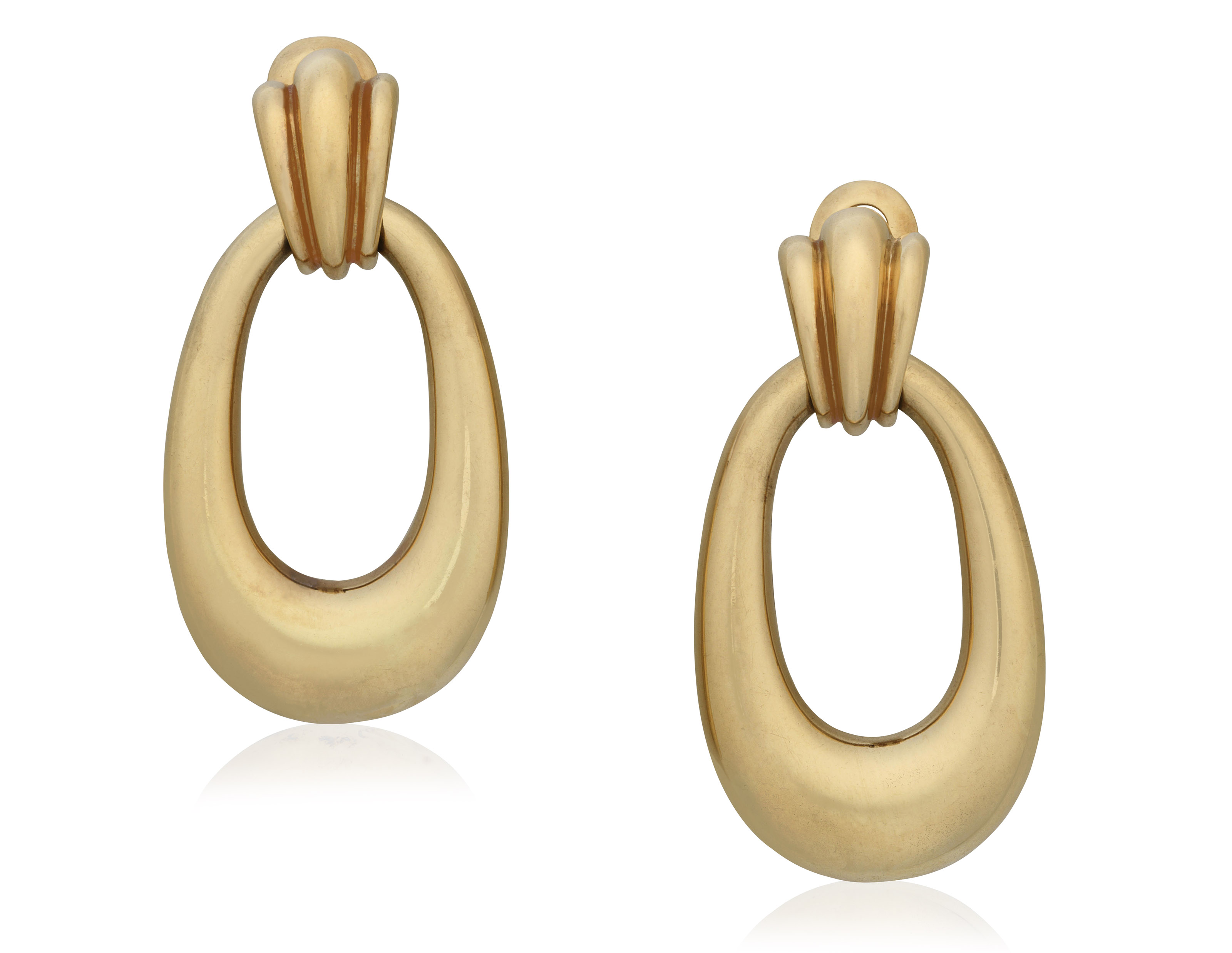 CARTIER GOLD PENDANT EARRINGS, Christie’s