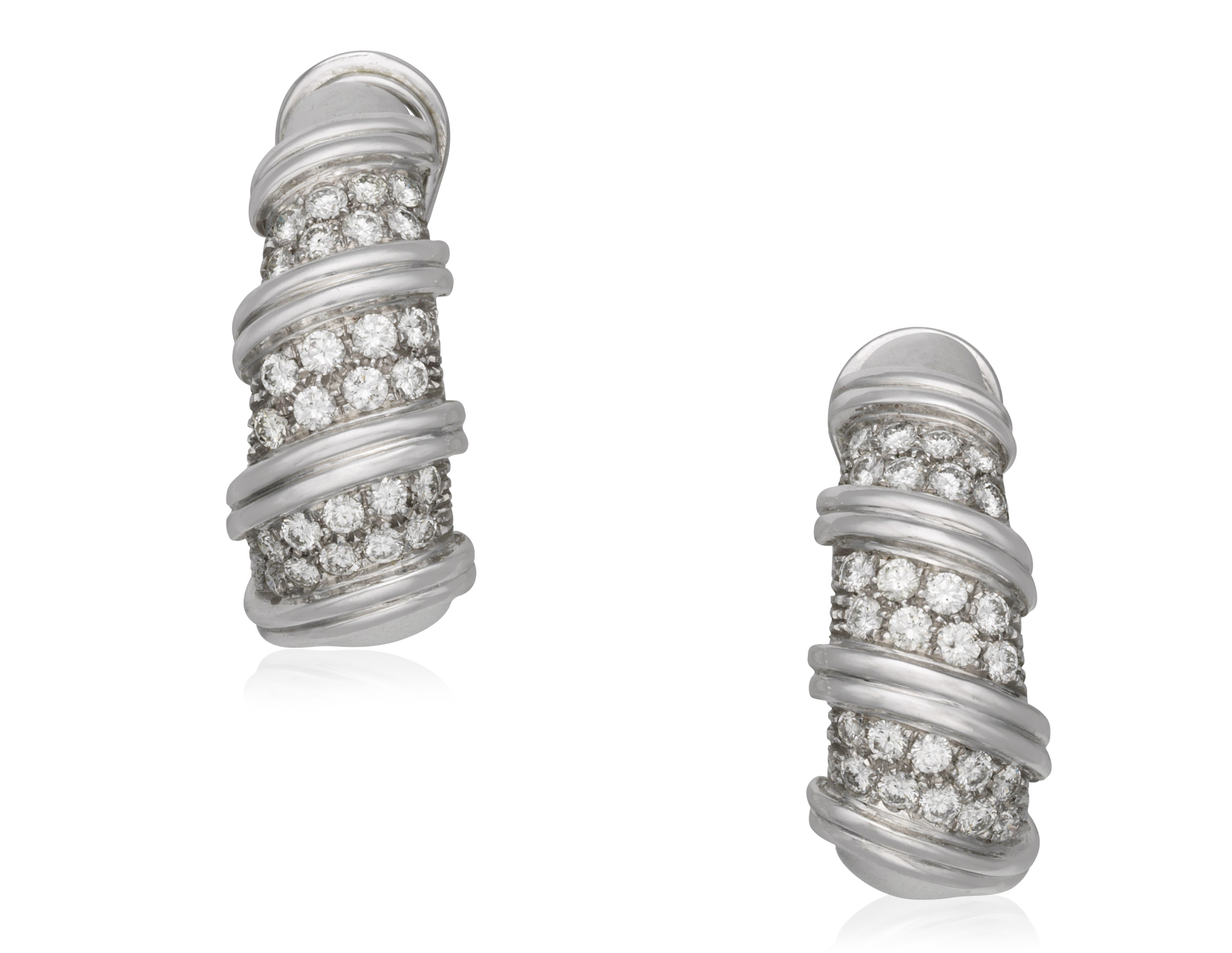 Catalog image of DIAMOND HOOP EARRINGS