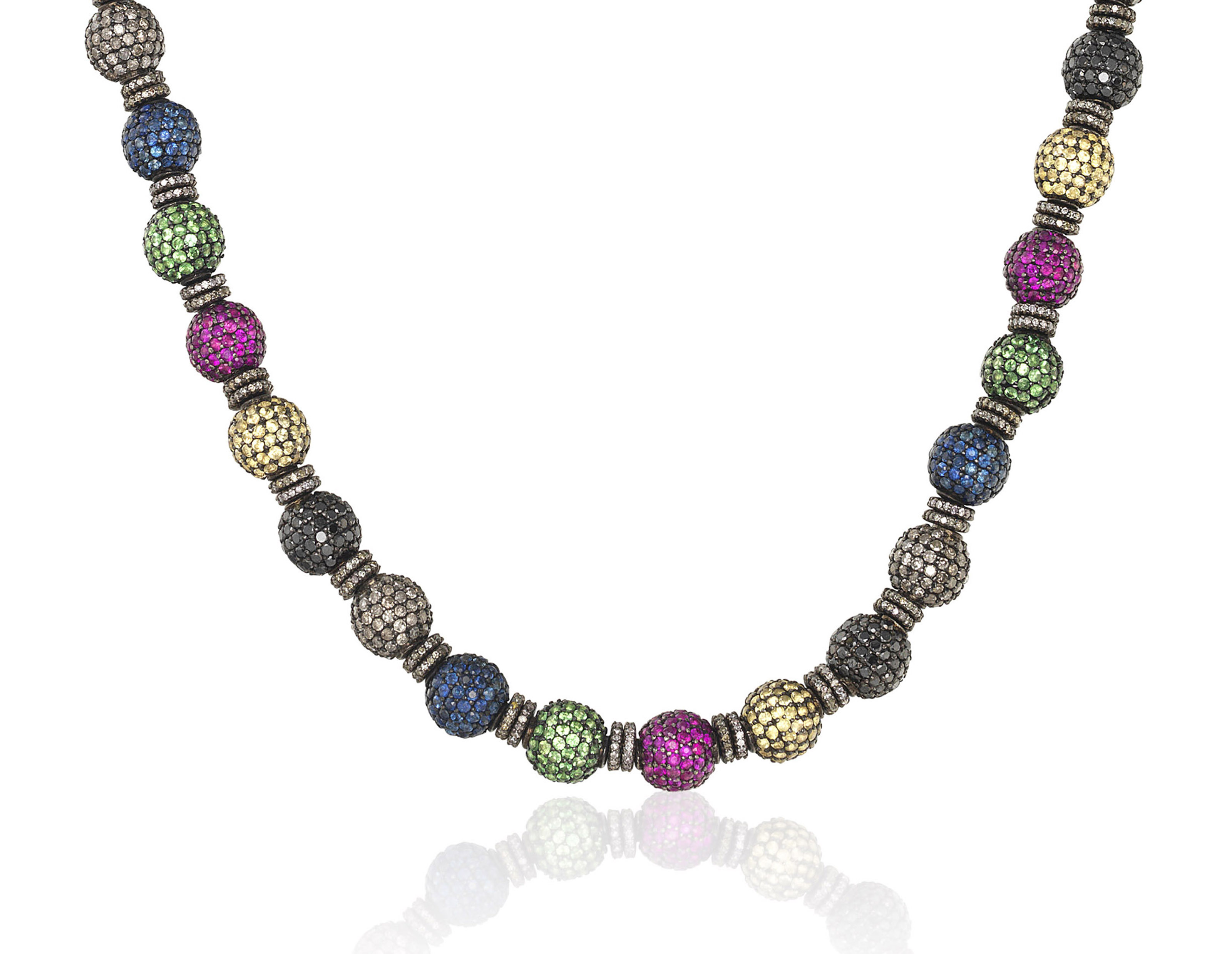 MULTIGEM SET BEAD NECKLACE, Christie’s