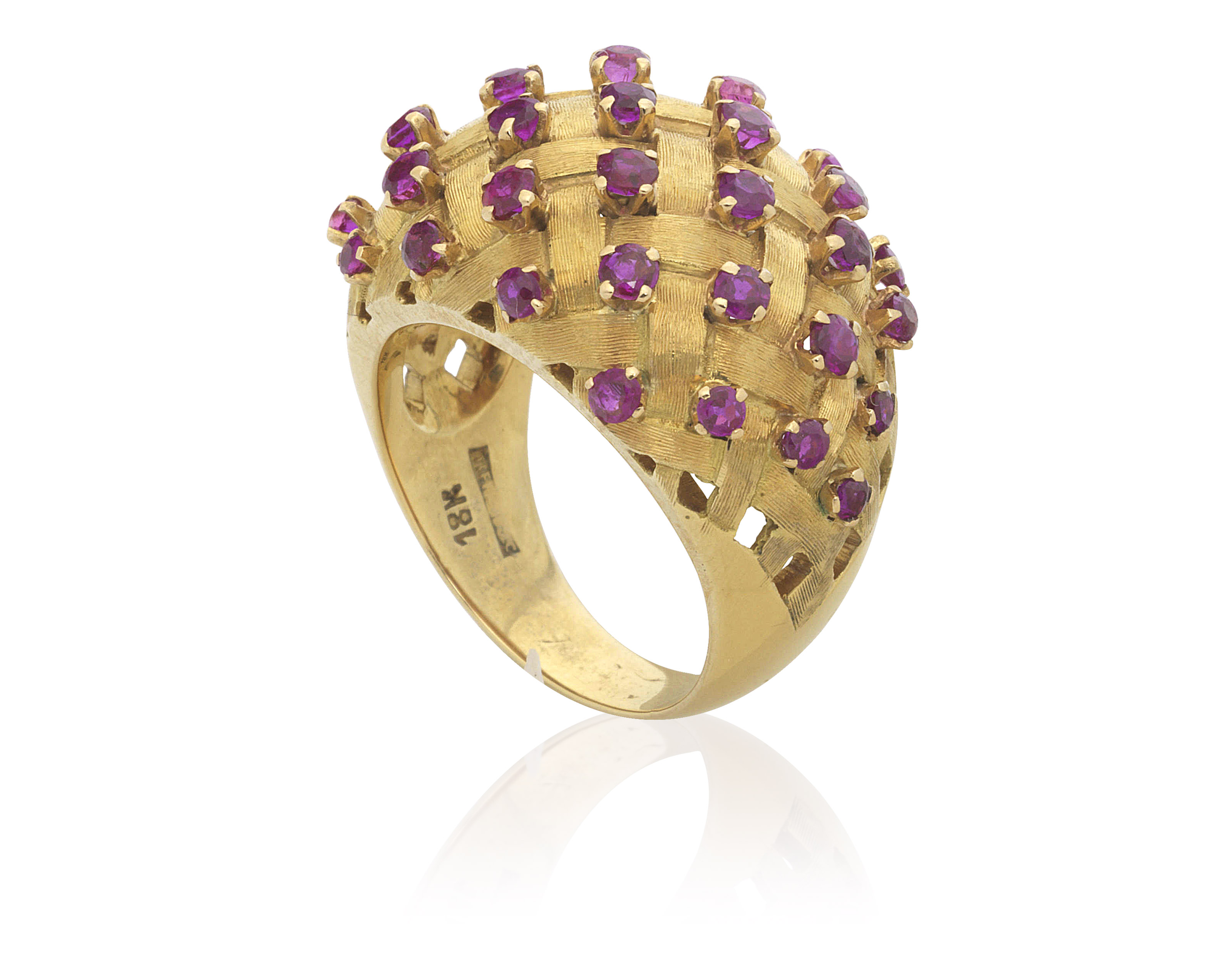 TIFFANY & CO. RUBY AND GOLD RING, | Christie’s