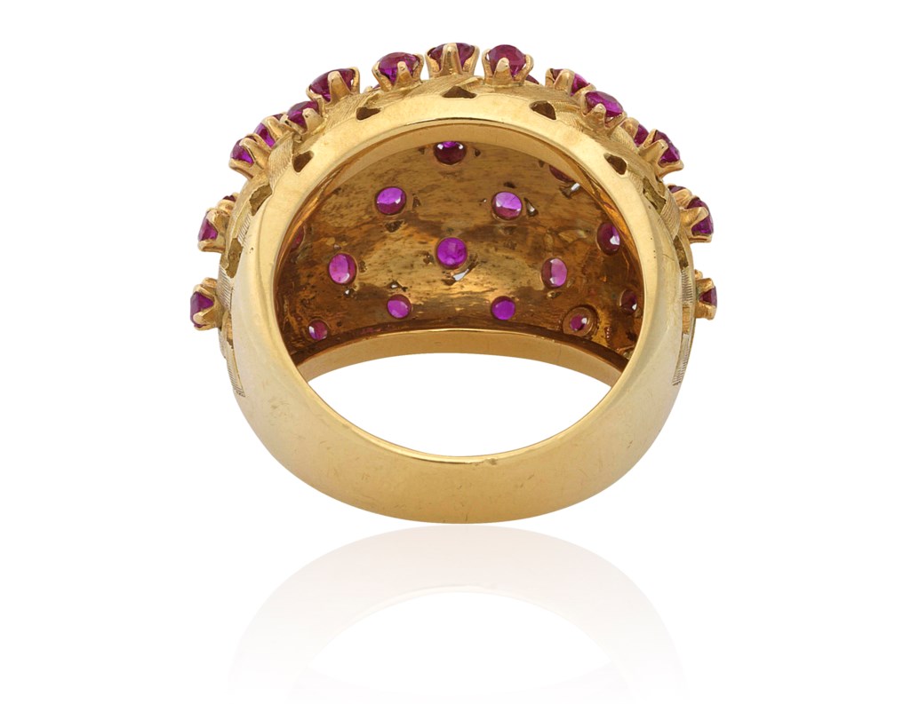 TIFFANY & CO. RUBY AND GOLD RING, | Christie’s