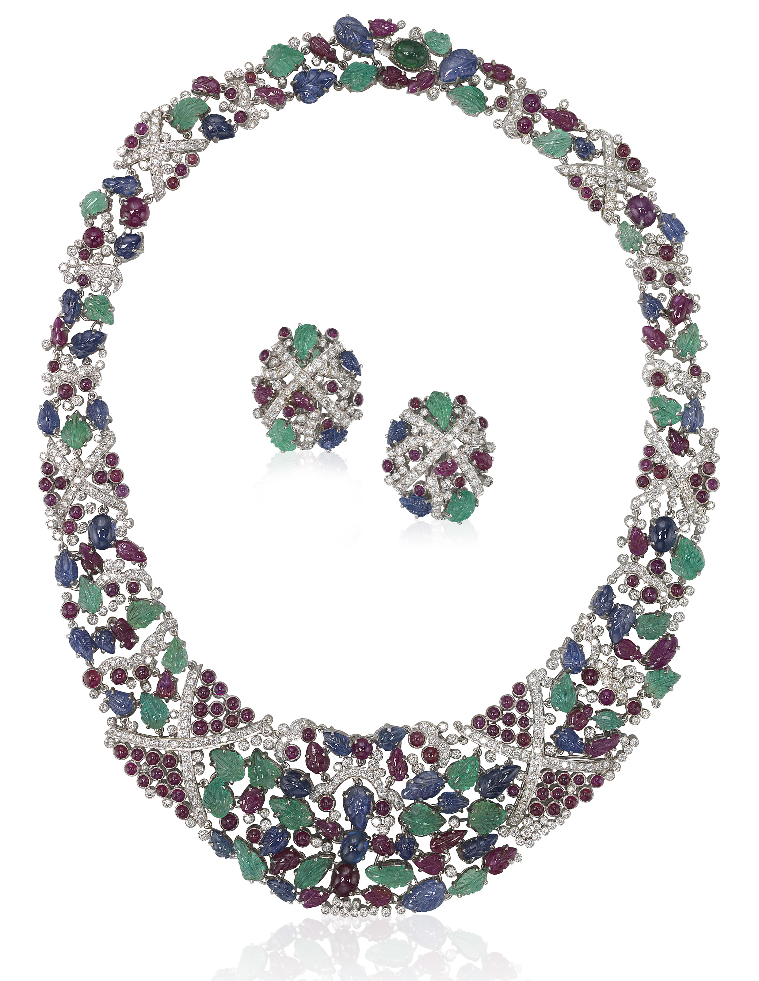 SET OF MULTI GEM AND DIAMOND JEWELRY, Christie’s