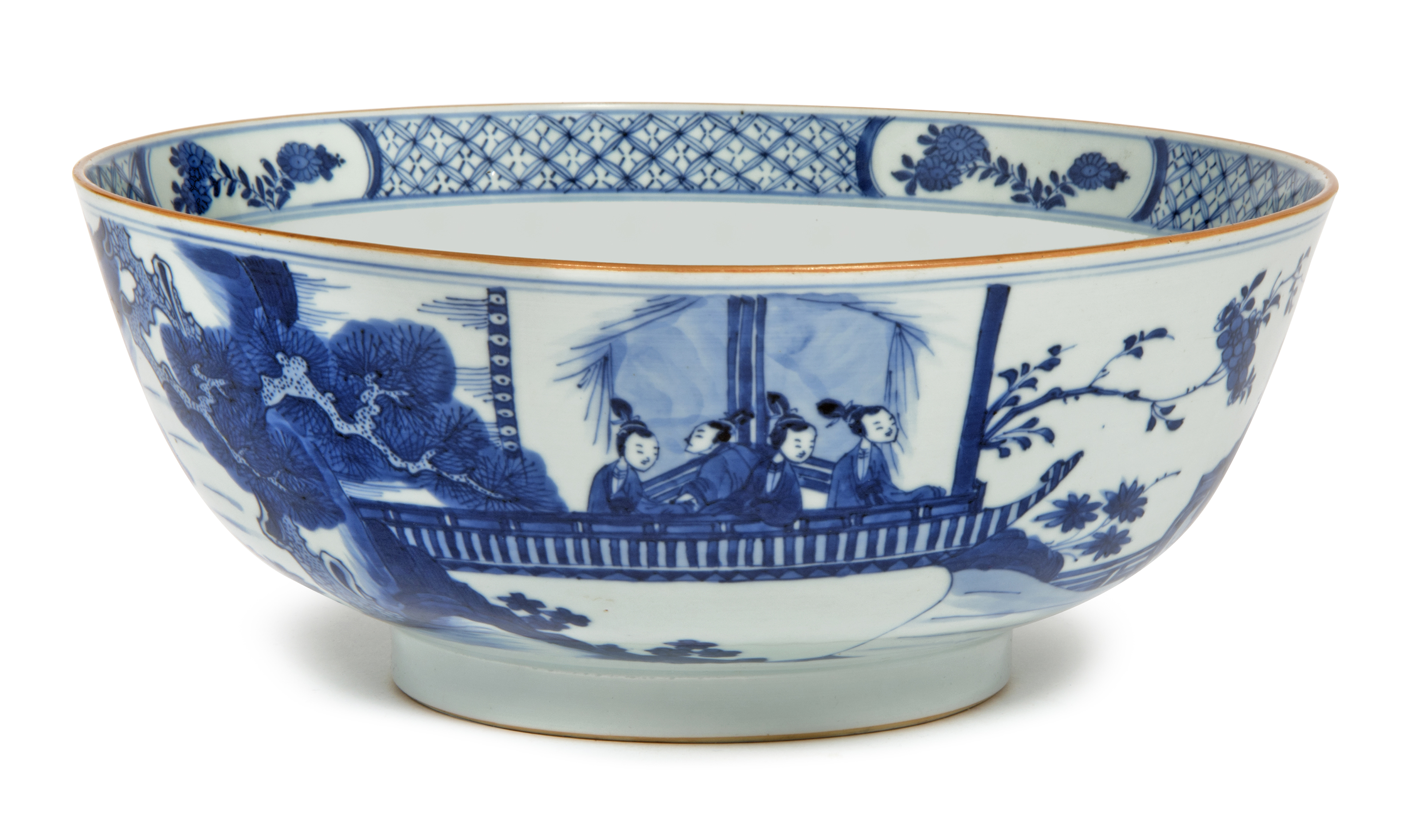 ブランドのギフト 清康熙青花人物故事图碗, Christie's | (1662-1722) PERIOD KANGXI 工芸品