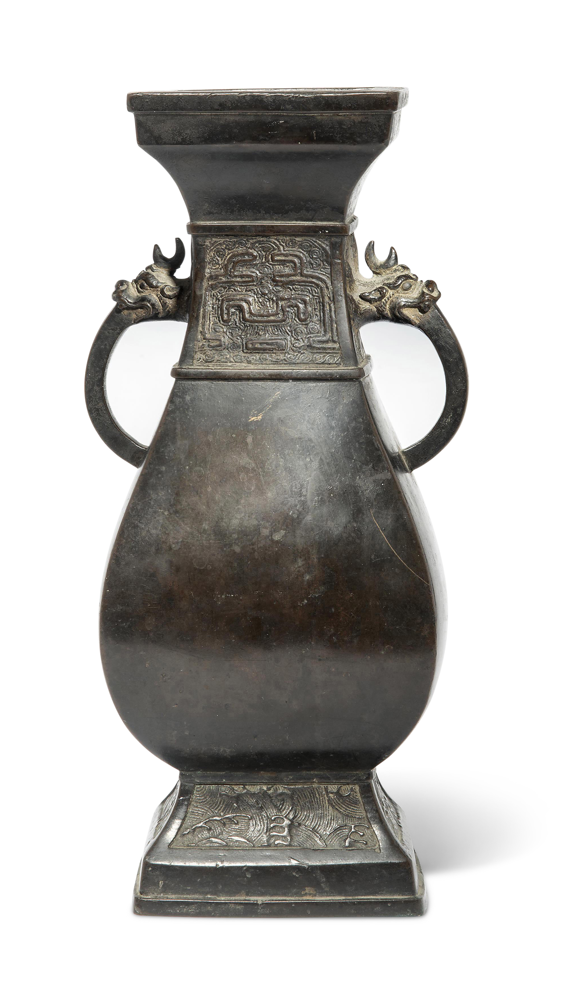 【全品送料無料】 明铜仿古饕餮纹方壶, Christie's | (1368-1644) DYNASTY MING その他