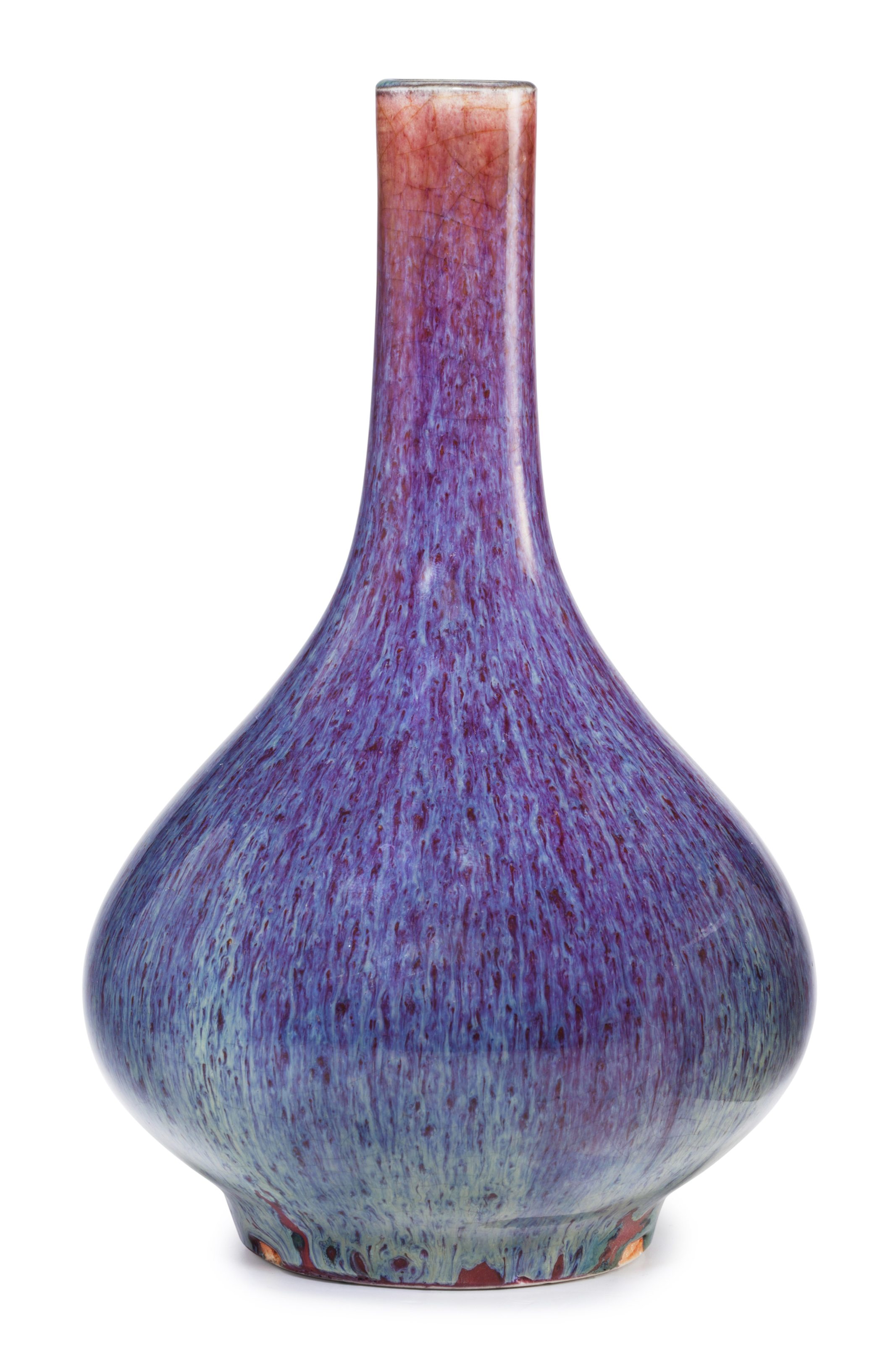 A FLAMBÉ-GLAZED BOTTLE VASE, 18TH-19TH CENTURY | Christie’s