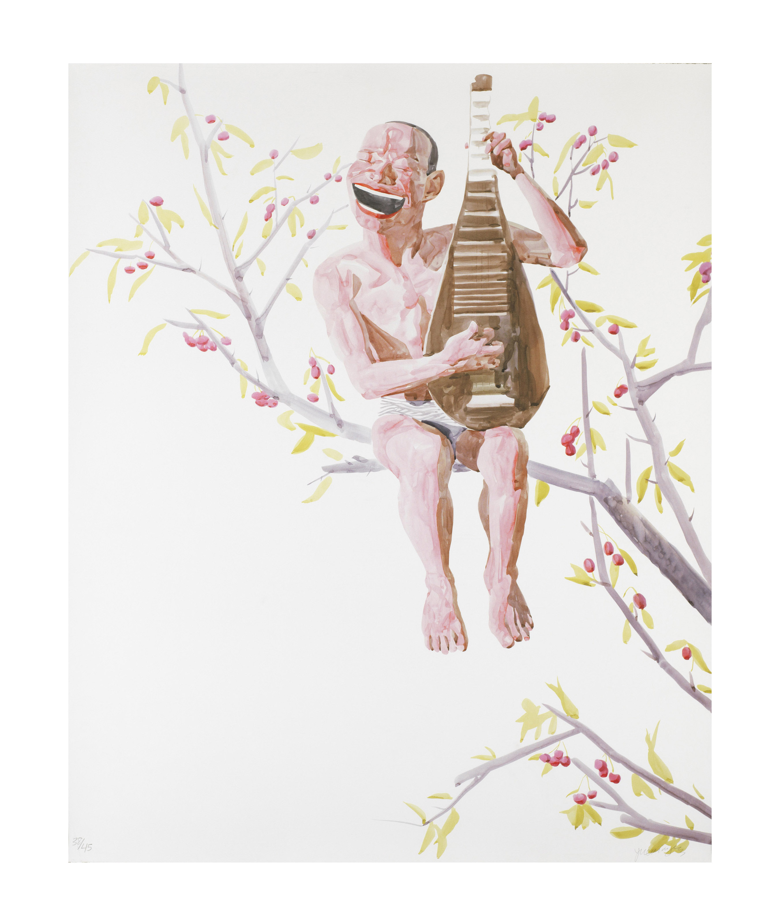 yue minjun 画集 Yue Minjun Modern & Contemporary Art Day Sale