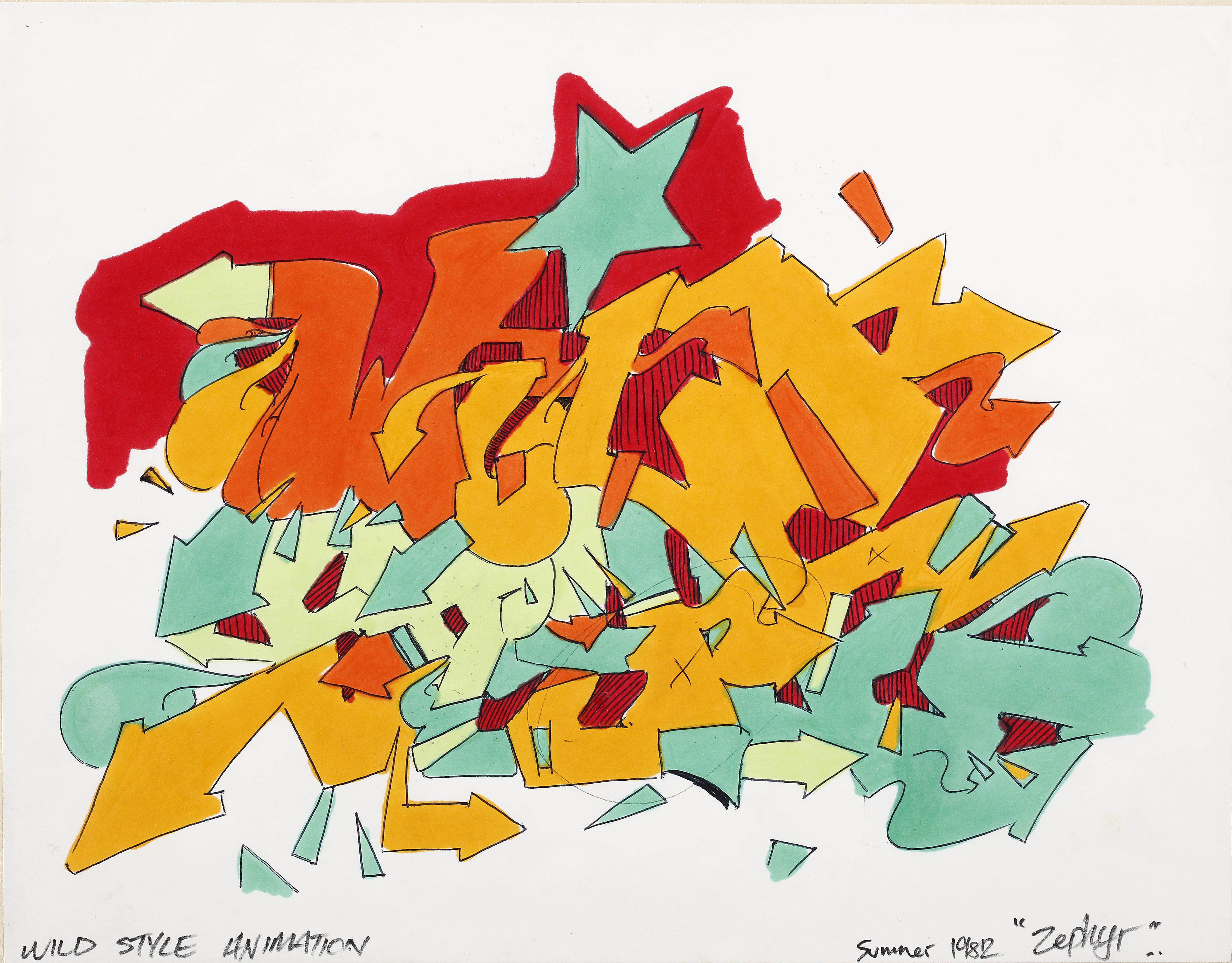 ZEPHYR (B. 1961), Wild Style Animation | Christie's