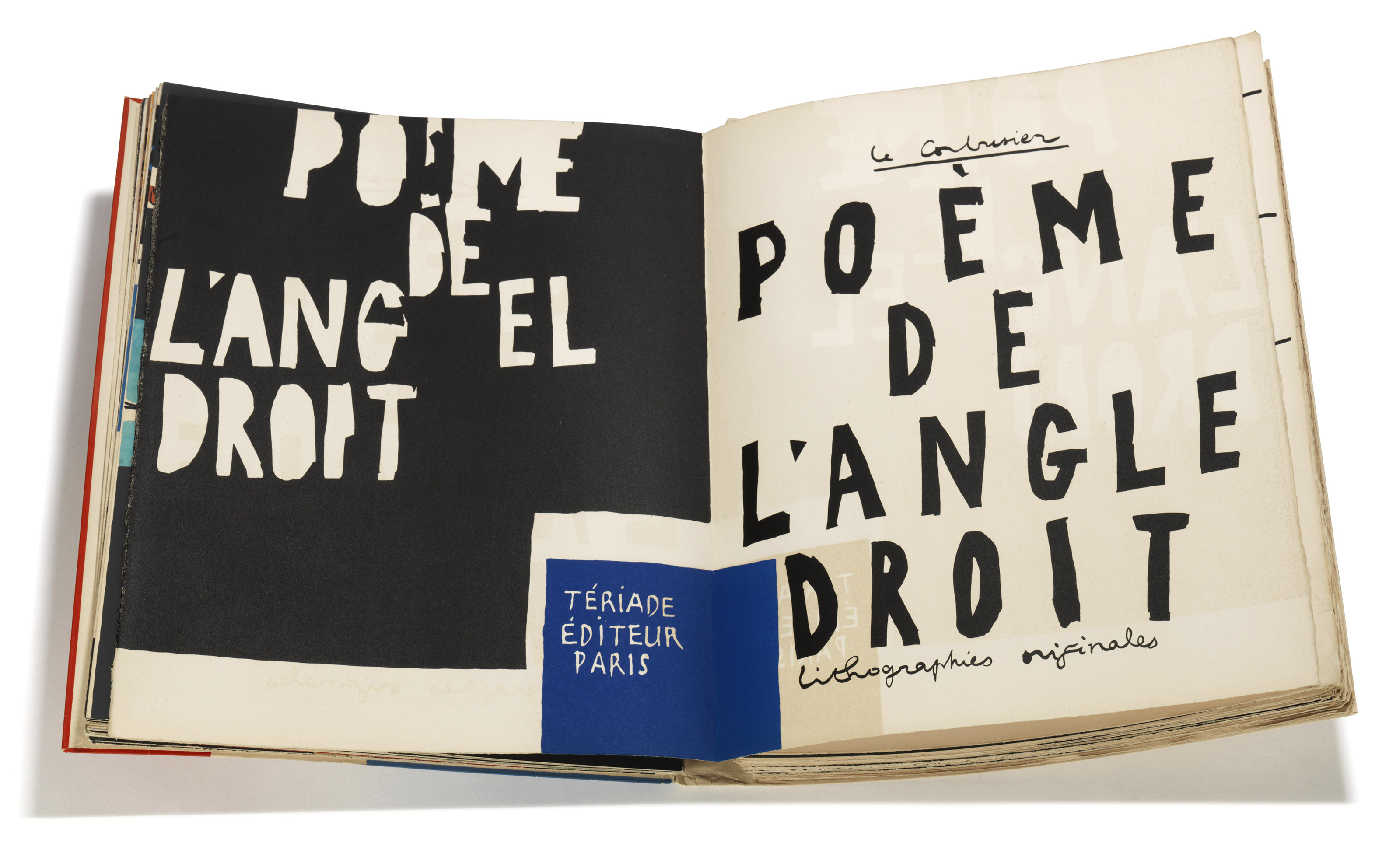 Le Corbusier Poeme de l'angle droit 直角の詩 アート