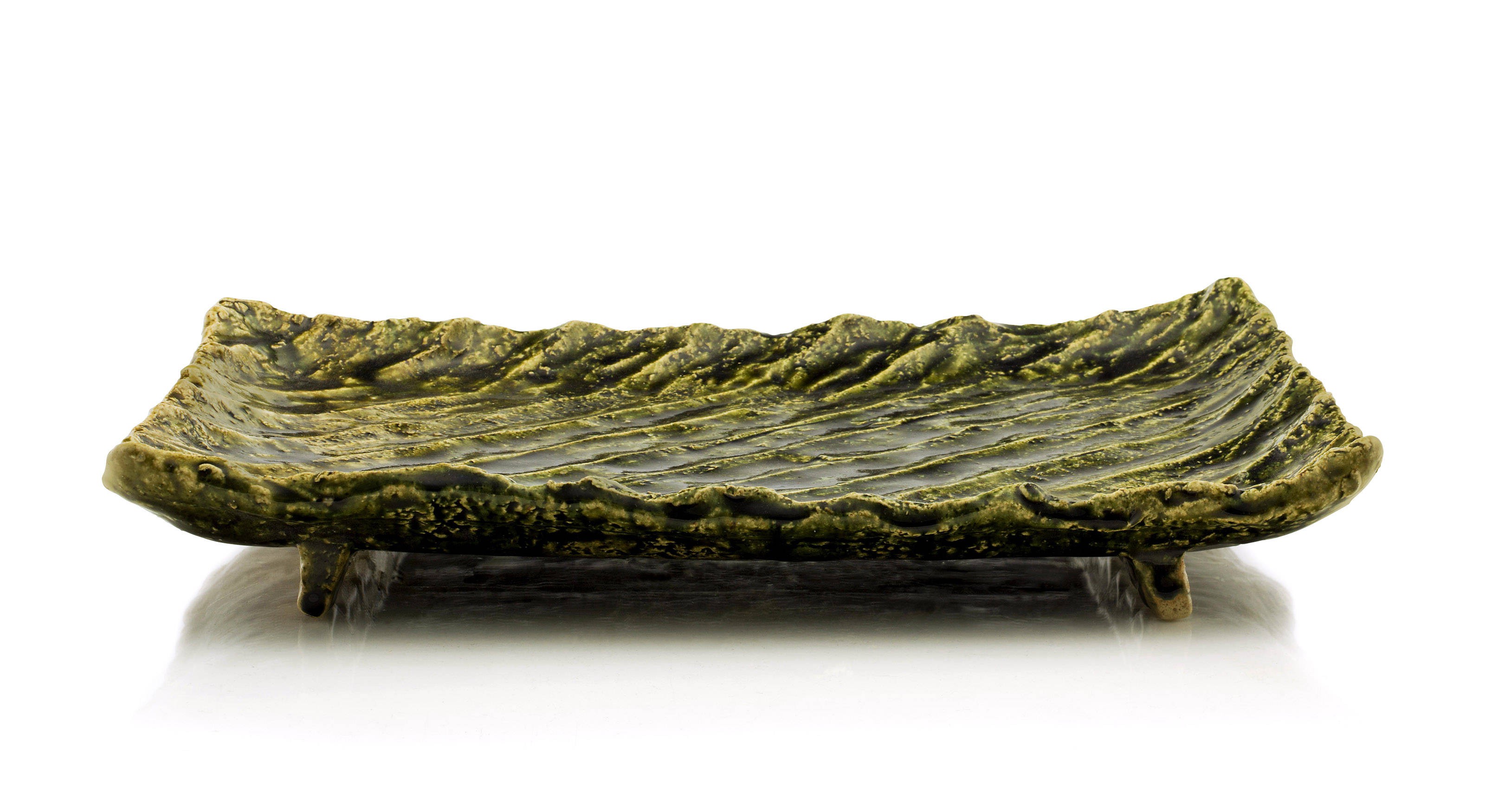 Catalog image of AN ORIBE TYPE SQUARE PLATE (ORIBE MANAITA ZARA)