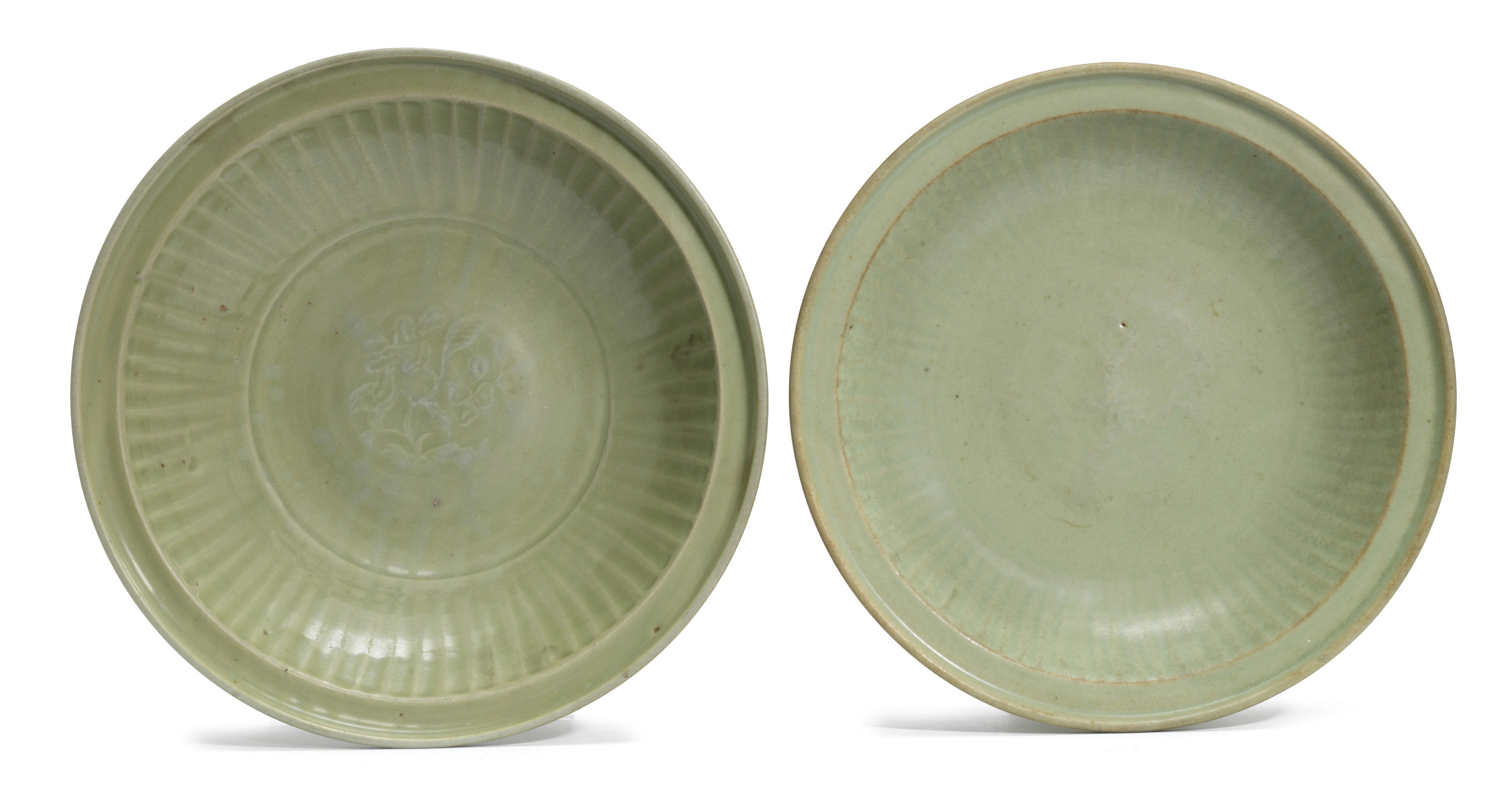 Ming Dynasty Longquan Celadon Glazed Charger
