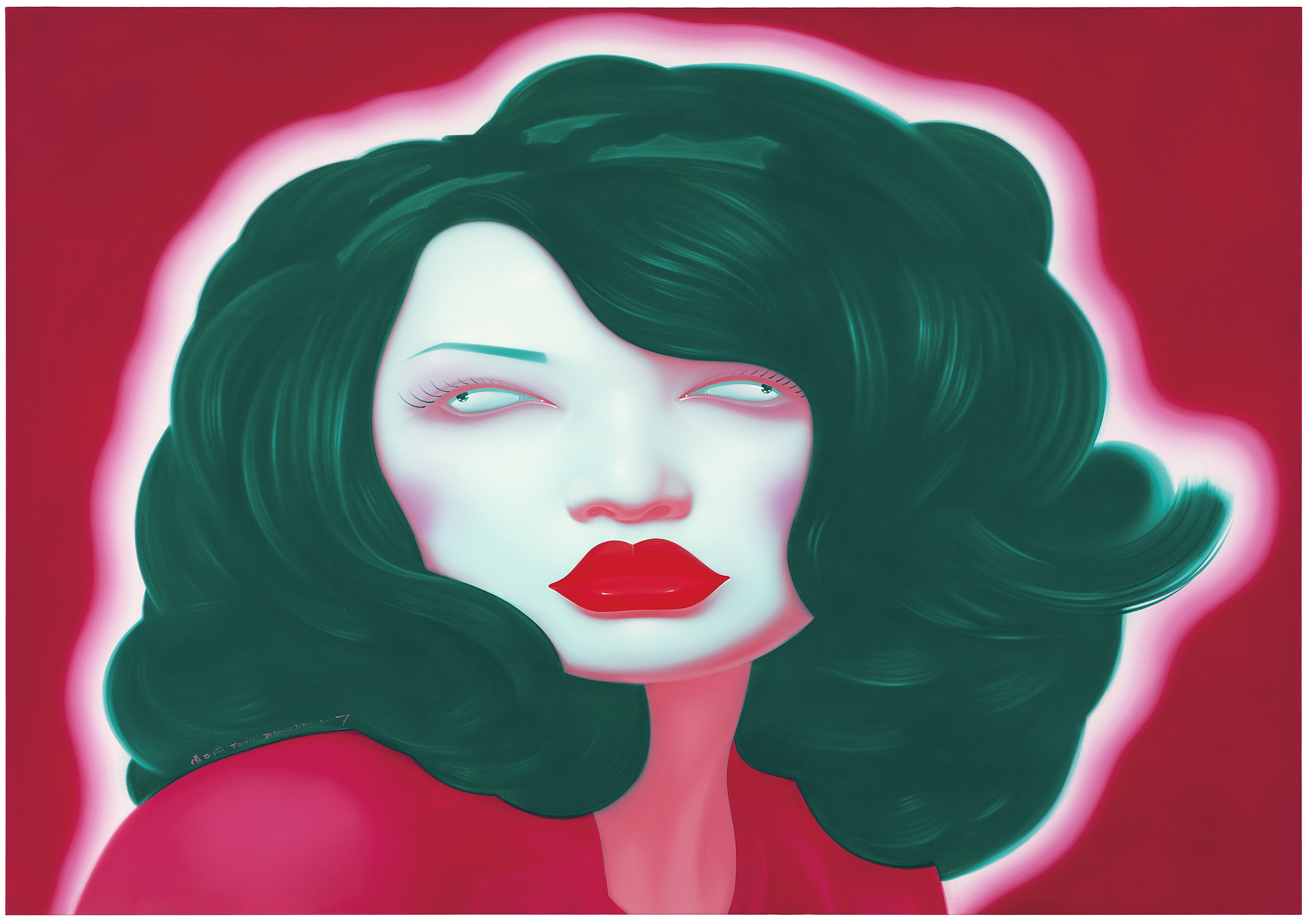 FENG ZHENGJIE (CHINA, B. 1968), Chinese Portrait L Series No.1 | Christie’s