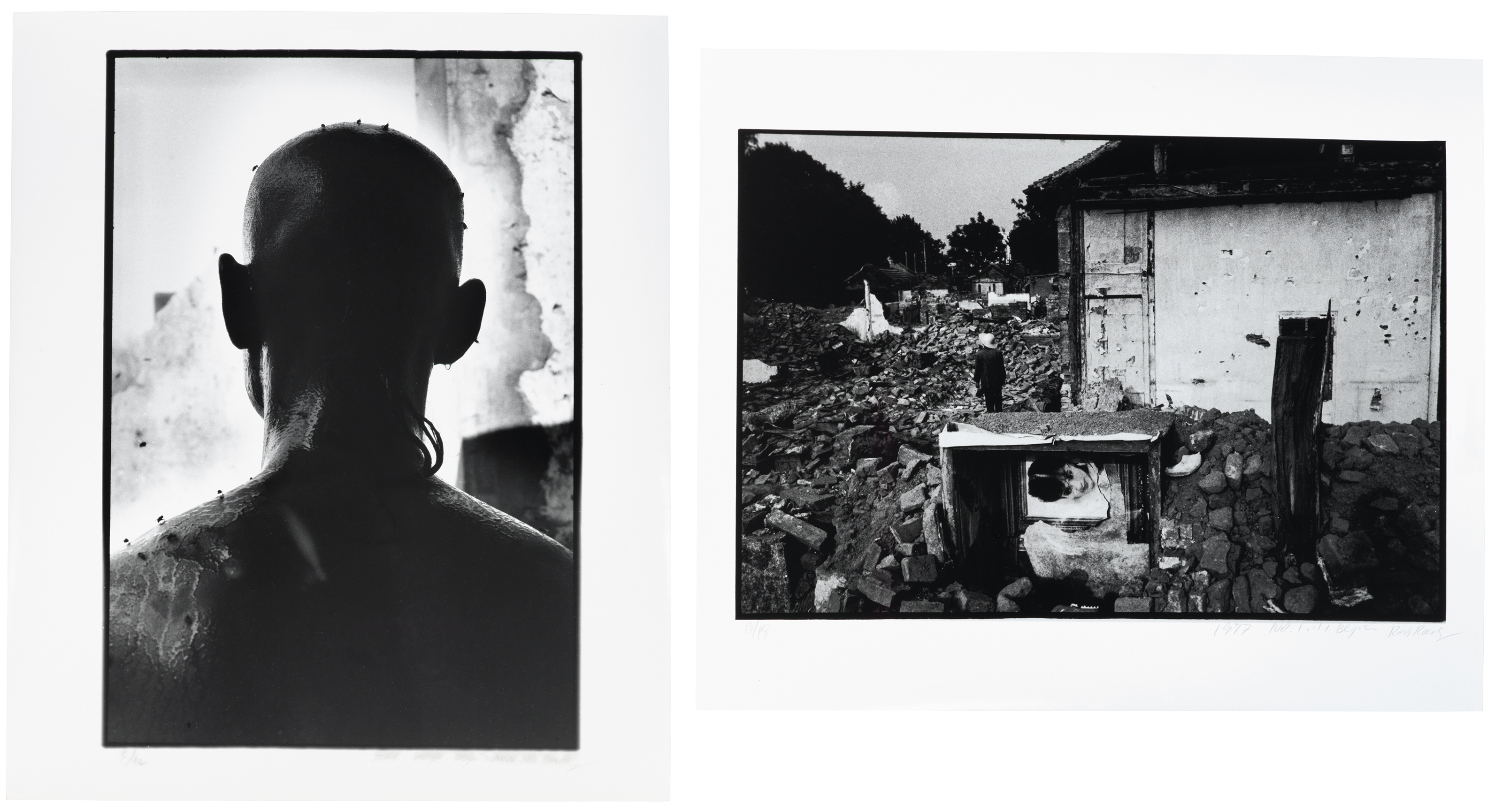 RONG RONG (CHINA, B. 1968), East Village Beijing No. 26; & 1997 No. 1(1 ...