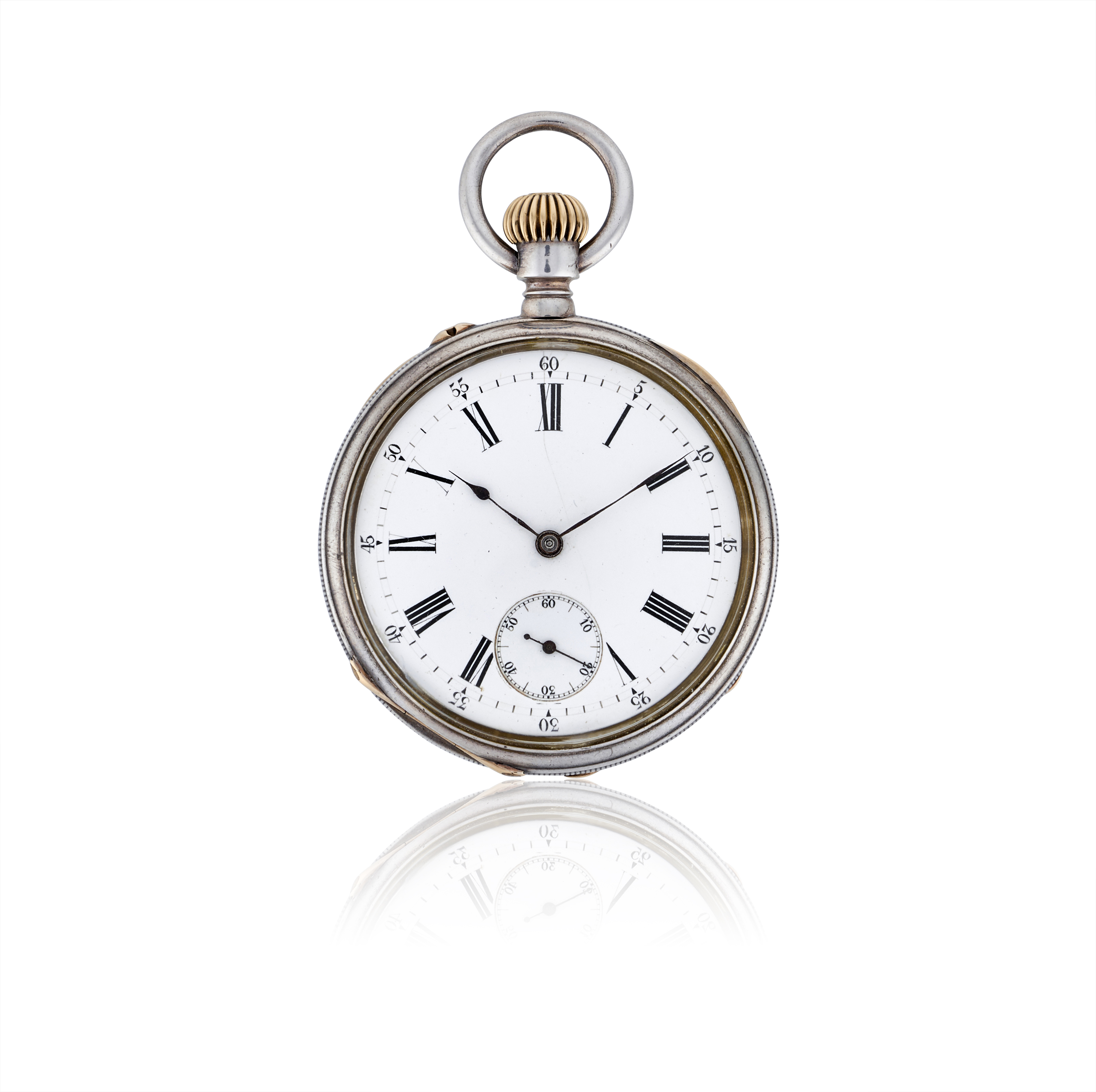 PATEK PHILIPPE, SILVER POCKET WATCH, Christie's