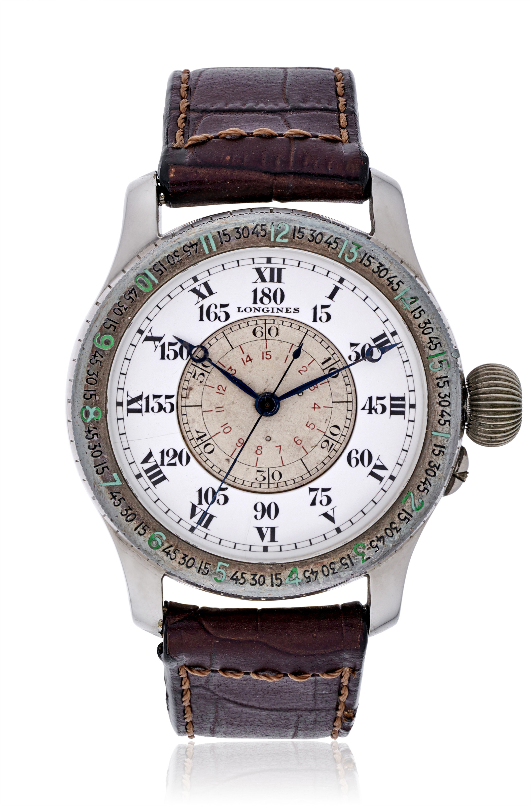 LONGINES, LINDBERGH HOUR ANGLE, REF. 3210, Christieâs LONGINES, LINDBERGH HOUR ANGLE, REF. 3210