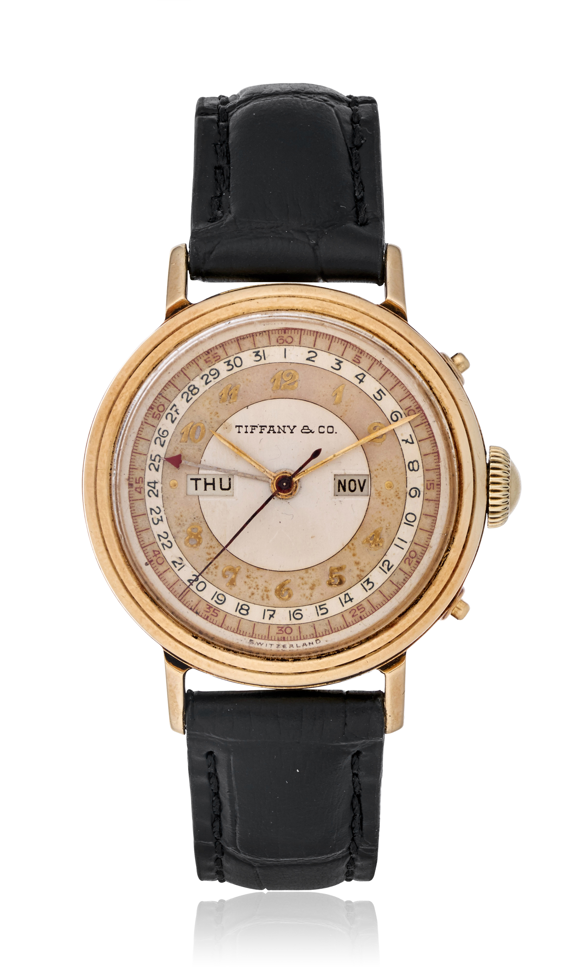 TIFFANY CO MOVADO, COMPLETE CALENDAR WRISTWATCH, Christie's