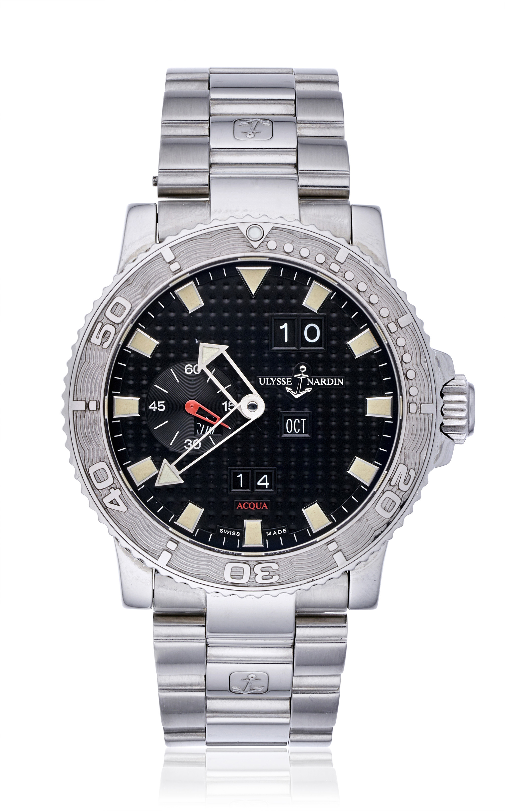 ULYSSE NARDIN, MAXI MARINE, ACQUA PERPETUAL CALENDAR, REF. 333883/92