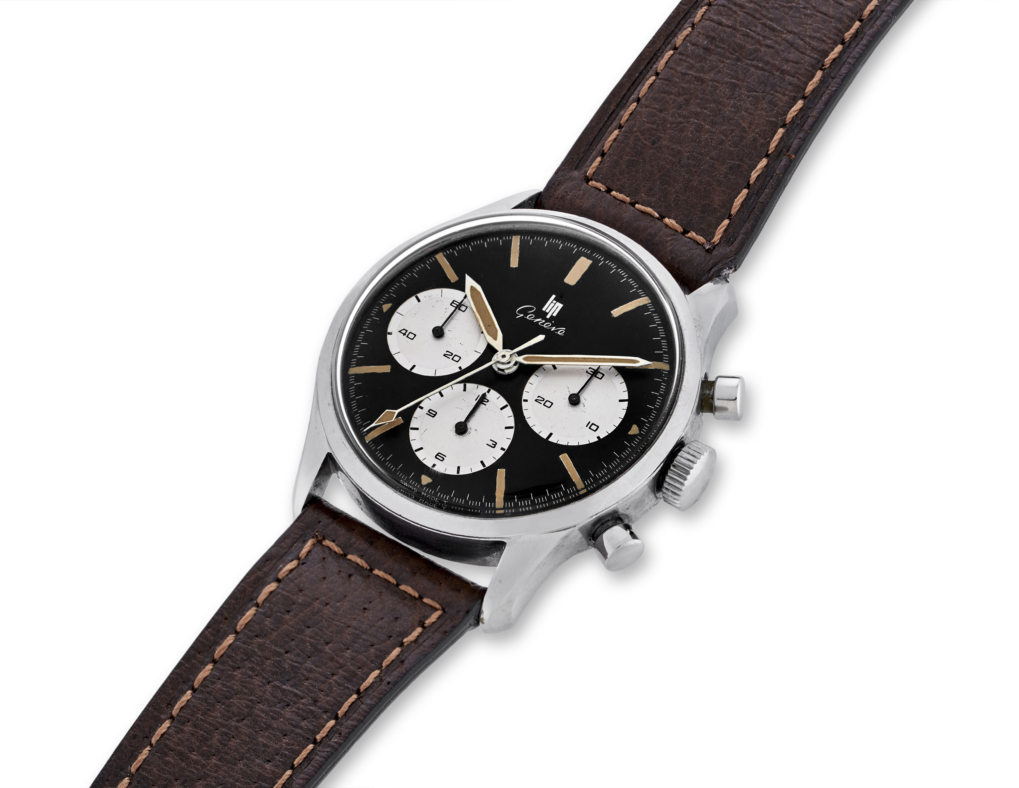 LIP GENEVE VINTAGE CHRONOGRAPH Christie s
