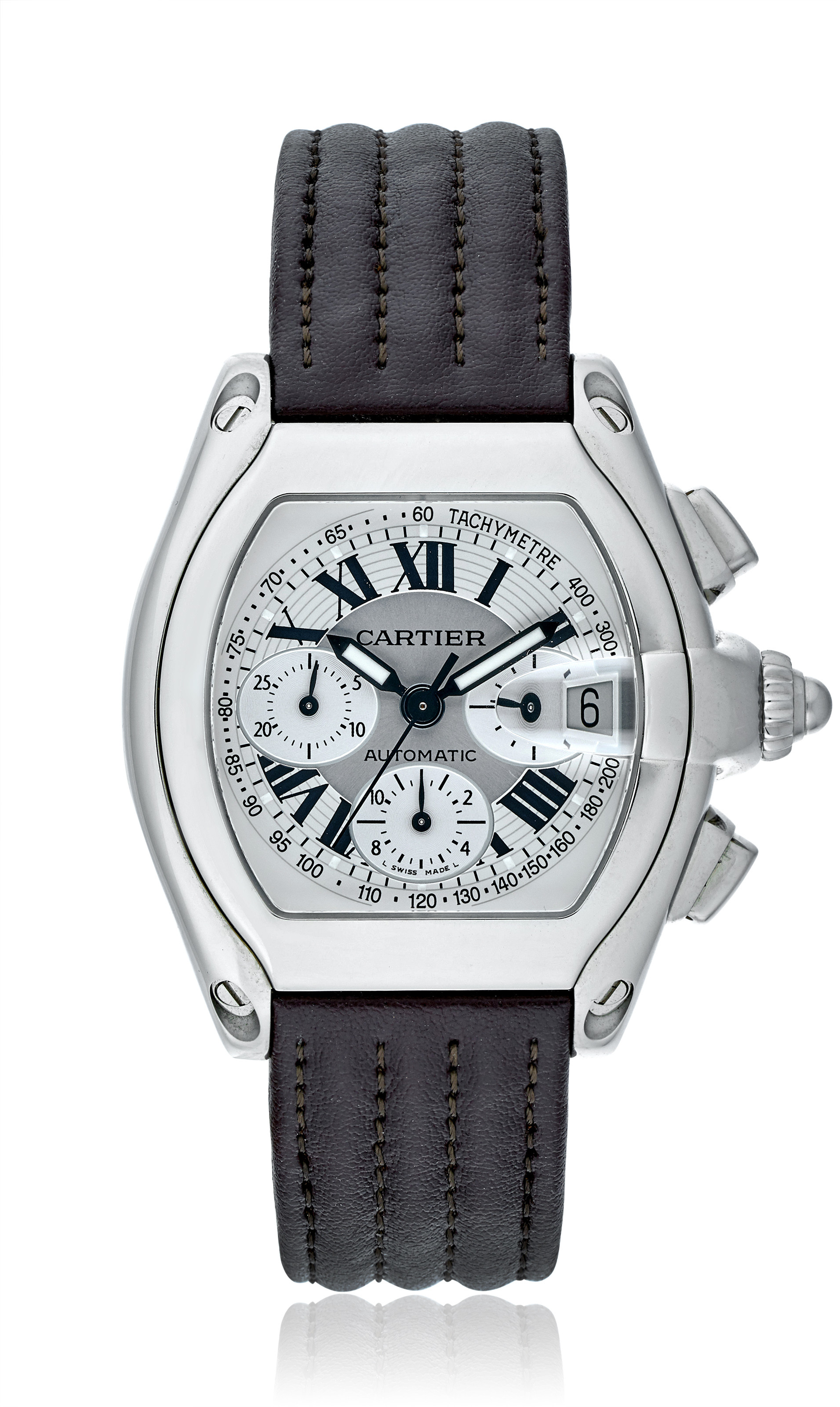 CARTIER ROADSTER CHRONOGRAPH WITH DATE REF. 2618 Christie s