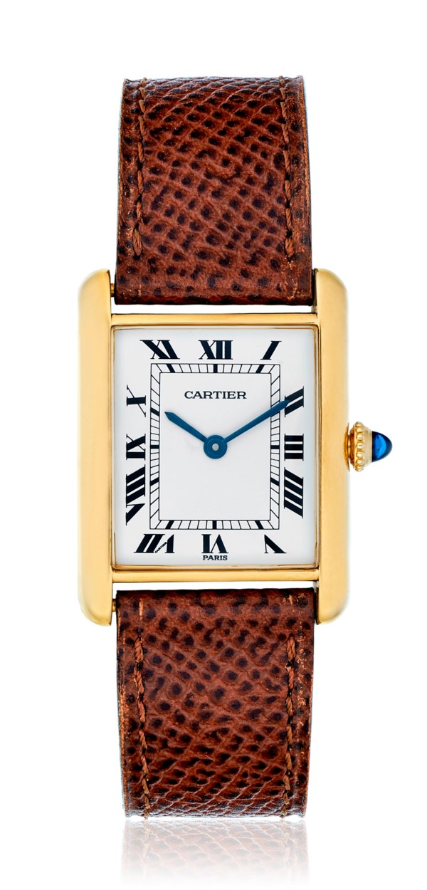 used ladies cartier tank watch