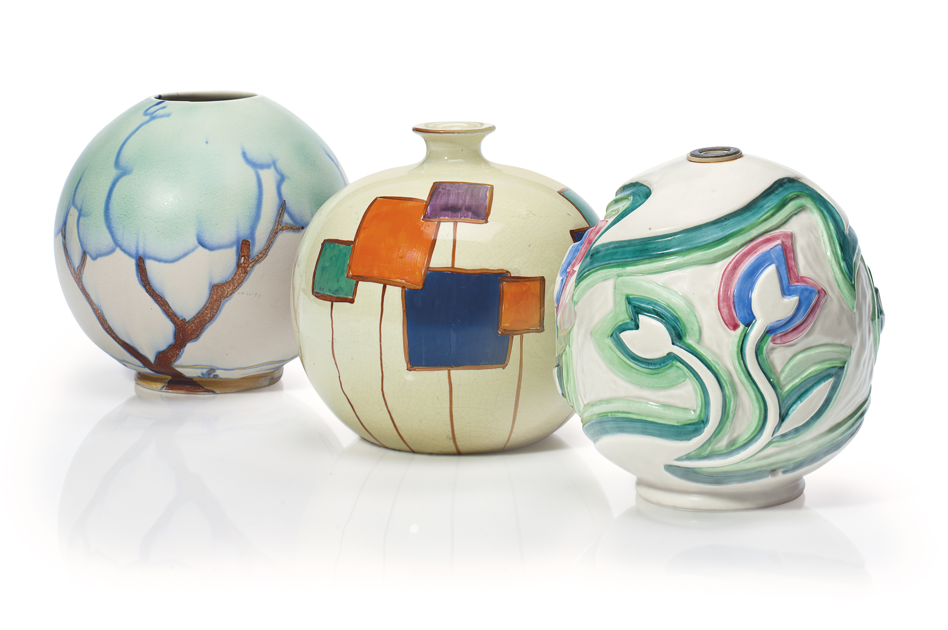 Catalog image of 20TH CENTURY, VARIOUS BLACK GOLD AND RED PRINTED, IMPRESSED AND INSISED MARKS